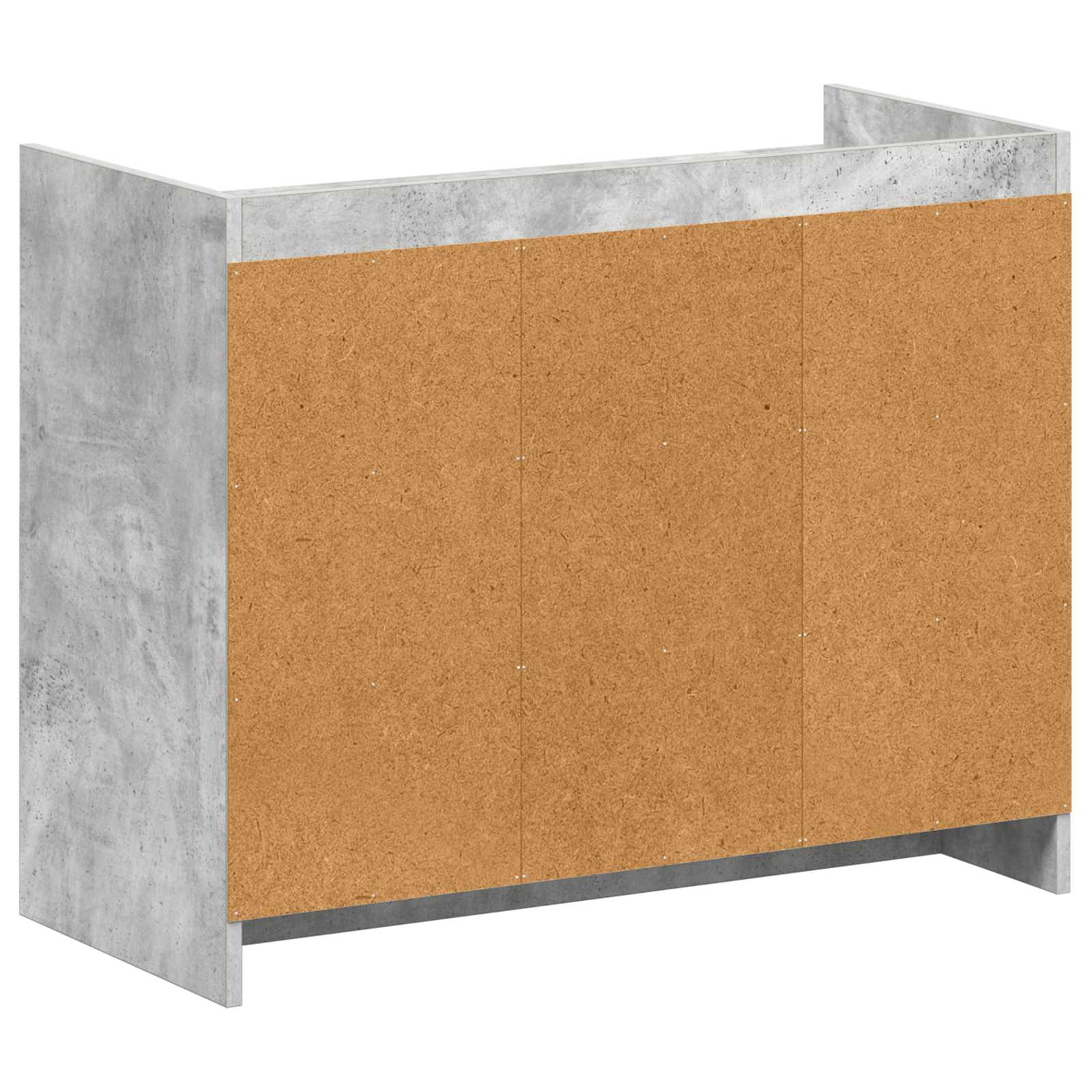 Mobile per scarpe Grigio Cemento 85 x 39,5 x 70 cm