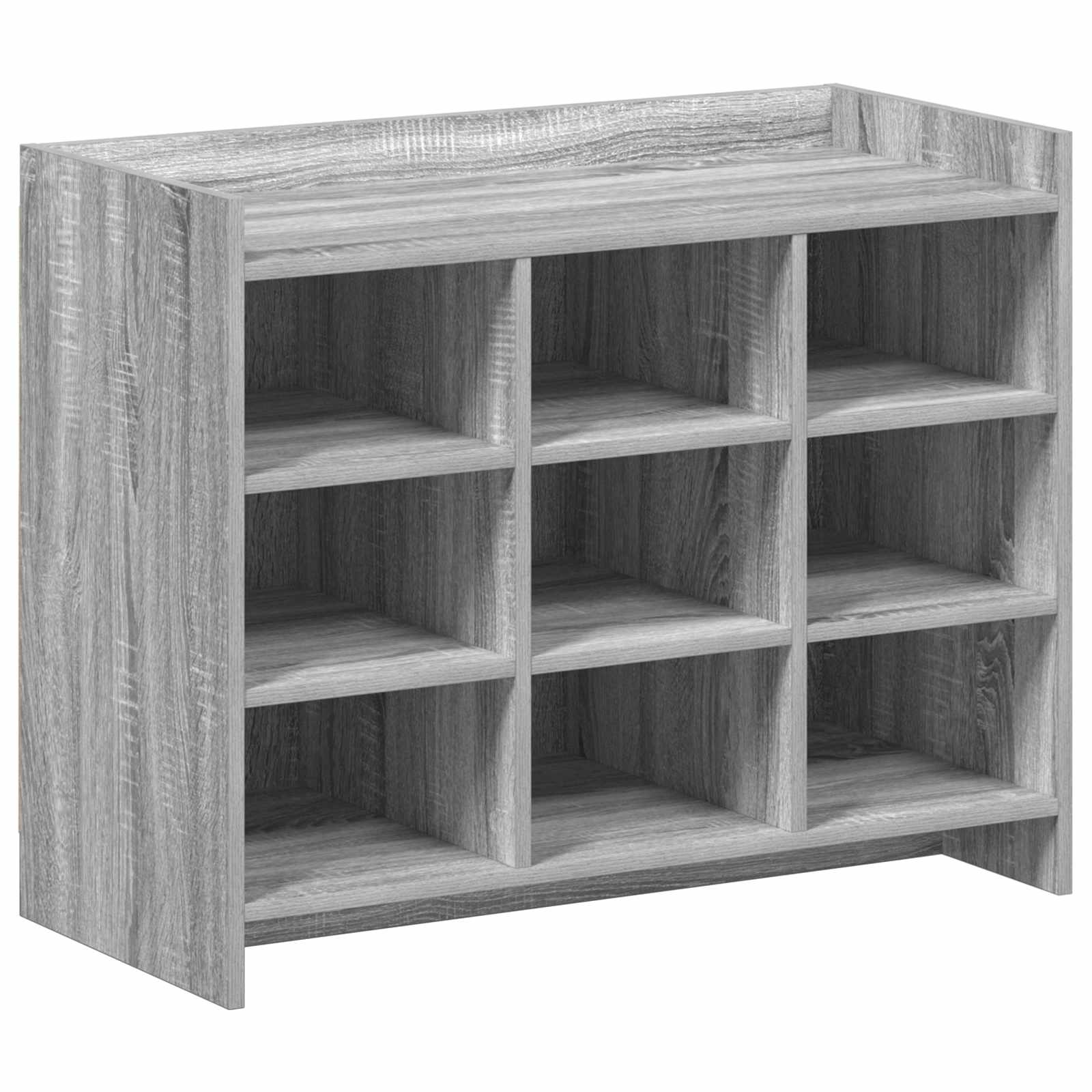 Mobile per scarpe Sonoma grigio 85 x 39,5 x 70 cm