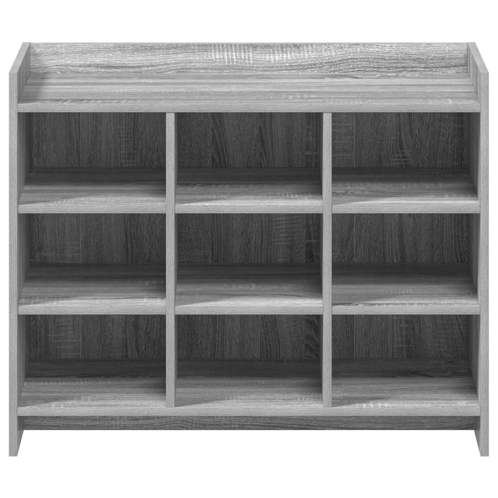Mobile per scarpe Sonoma grigio 85 x 39,5 x 70 cm