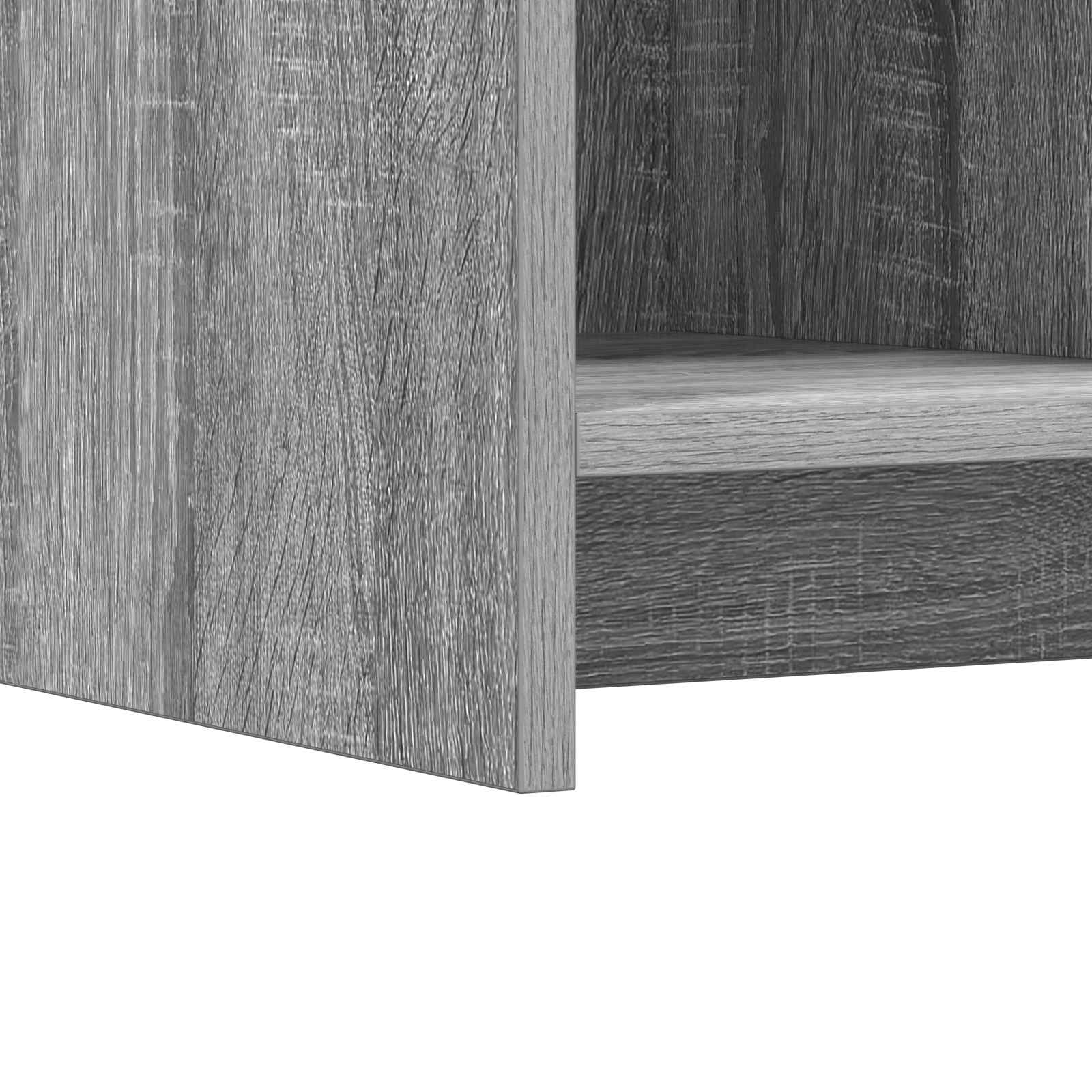 Mobile per scarpe Sonoma grigio 85 x 39,5 x 70 cm