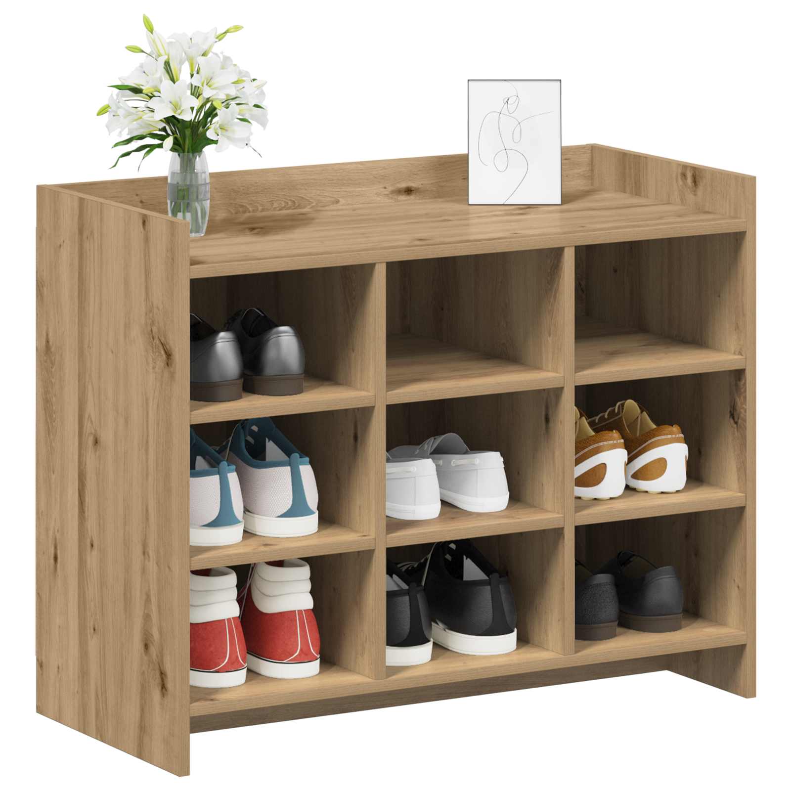Mobile per scarpe 85 x 39,5 x 70 cm Legno ingegnerizzato