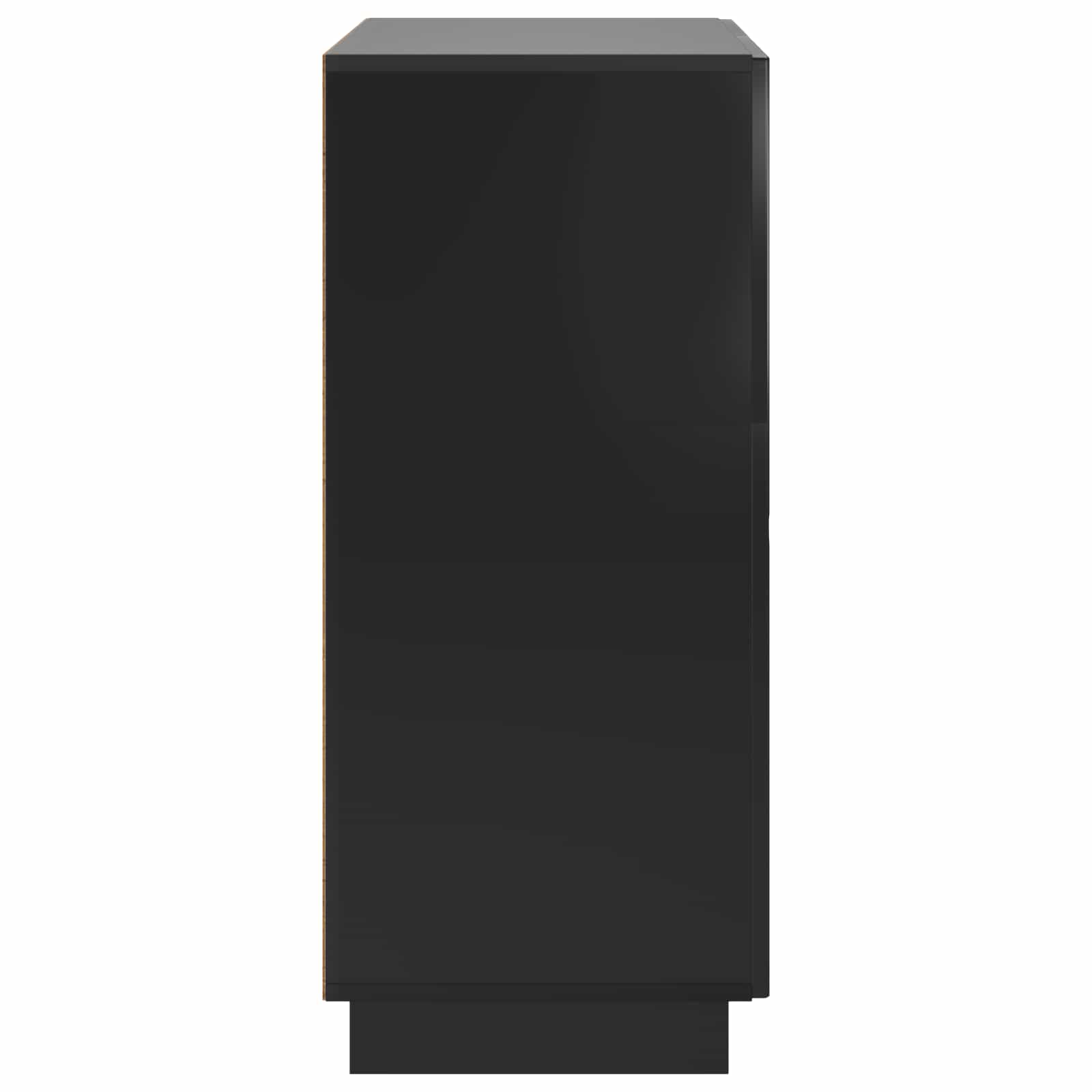 Scarpiera 73 x 38 x 87,5 cm Legno ingegnerizzato Nero