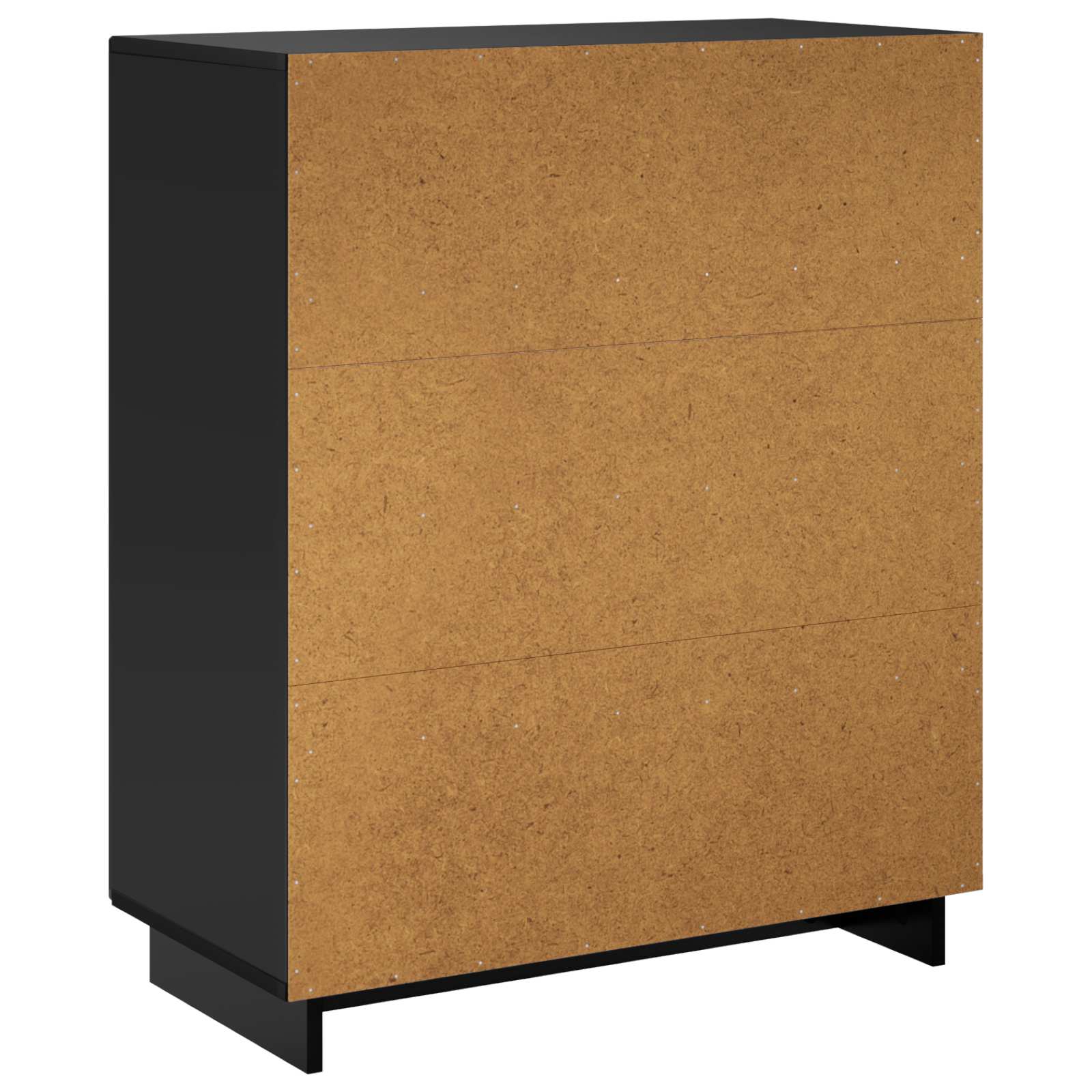 Scarpiera 73 x 38 x 87,5 cm Legno ingegnerizzato Nero
