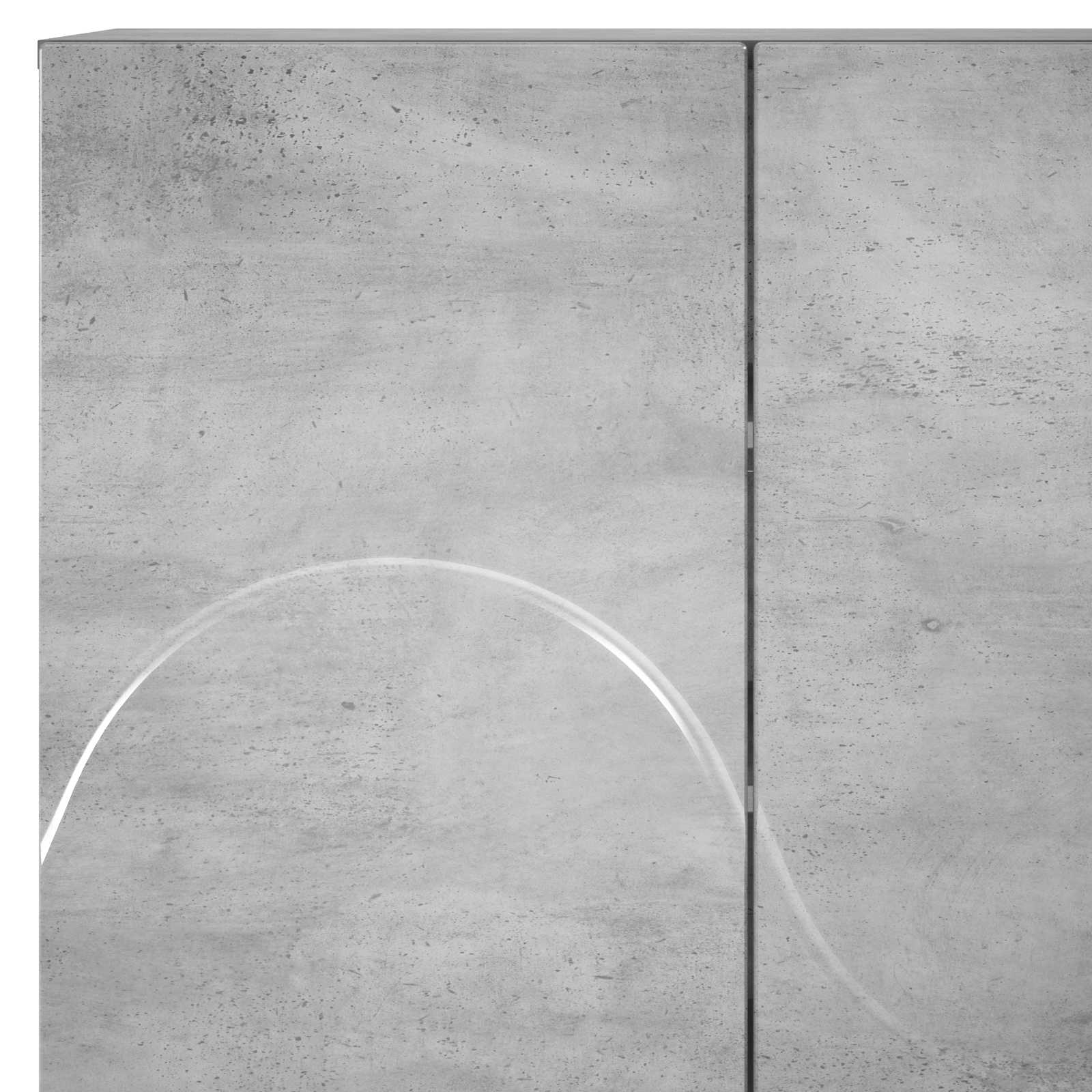 Scarpiera 73 x 38 x 87,5 cm Legno ingegnerizzato Grigio Cemento