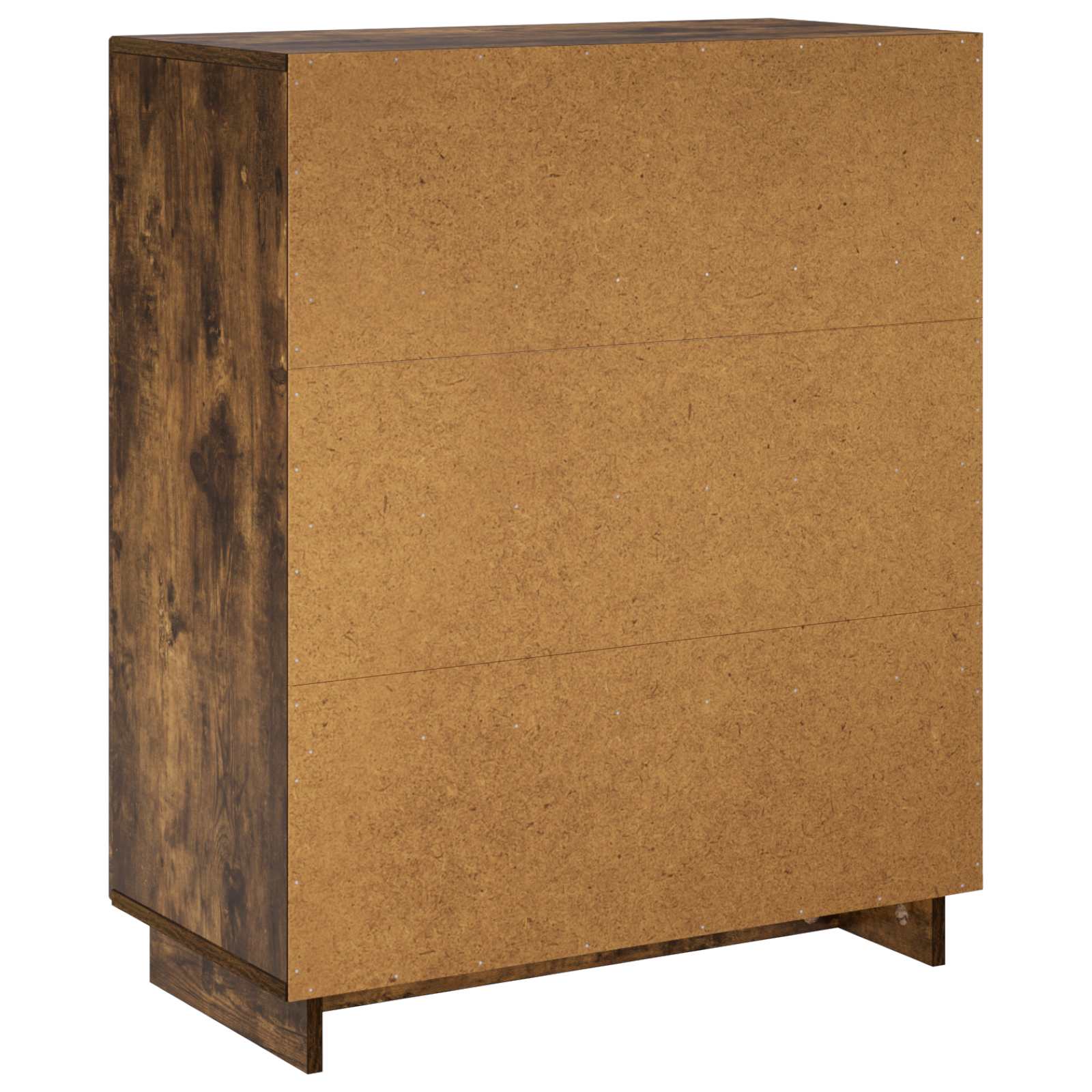 Scarpiera 73 x 38 x 87,5 cm Legno ingegnerizzato Rovere Fumo