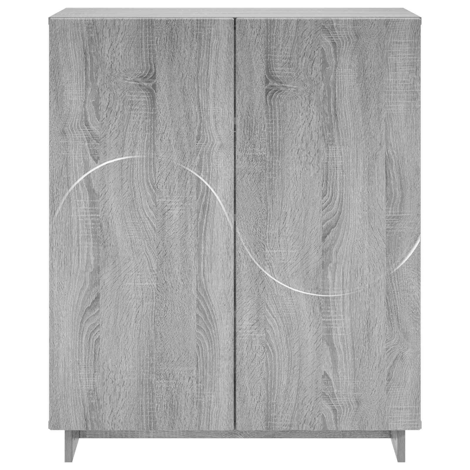 Scarpiera 73 x 38 x 87,5 cm Legno ingegnerizzato Sonoma grigio