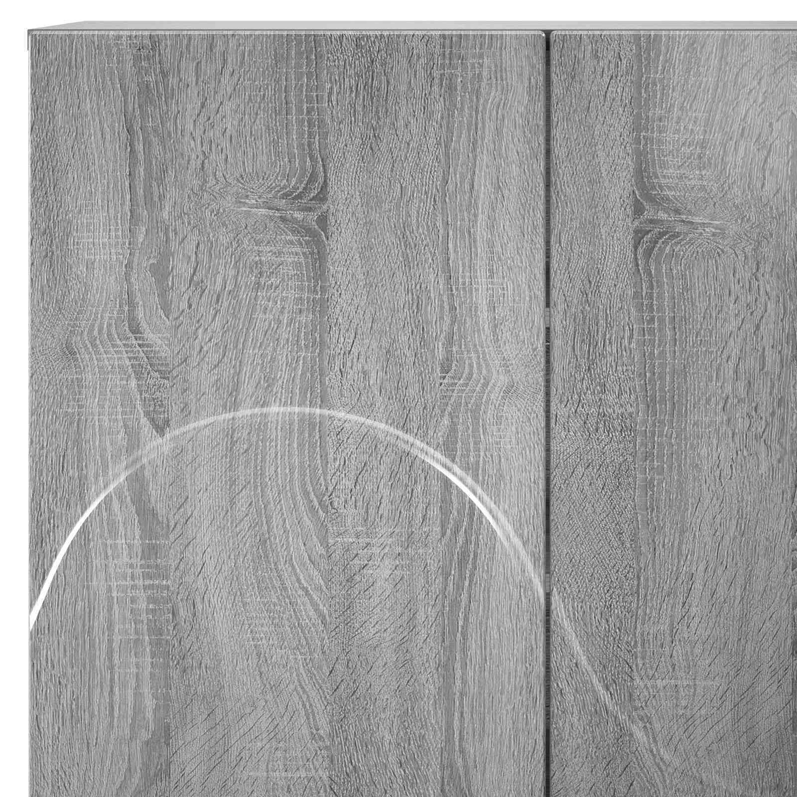 Scarpiera 73 x 38 x 87,5 cm Legno ingegnerizzato Sonoma grigio