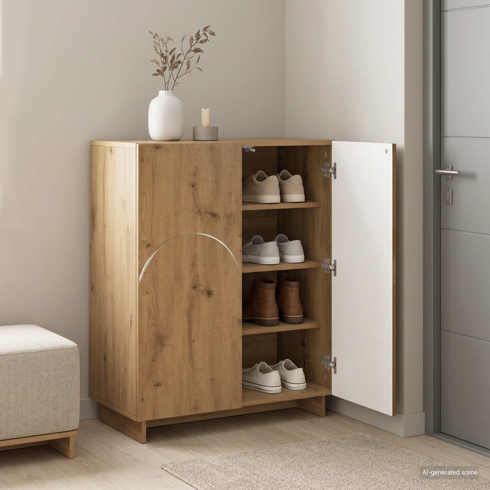 Scarpiera 73 x 38 x 87,5 cm Legno ingegnerizzato
