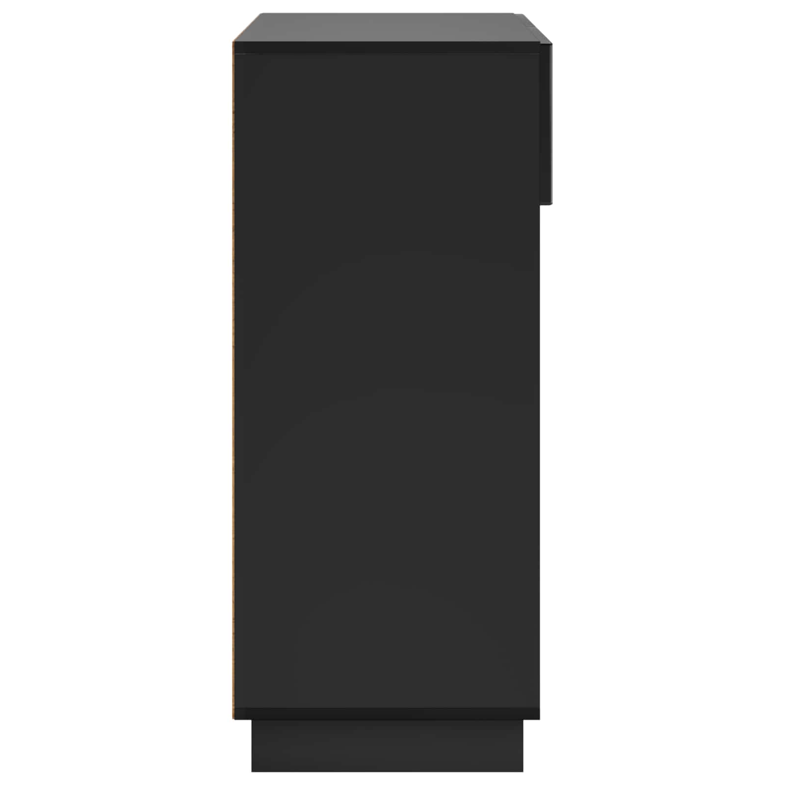 Scarpiera 73 x 38 x 87,5 cm Legno ingegnerizzato Nero