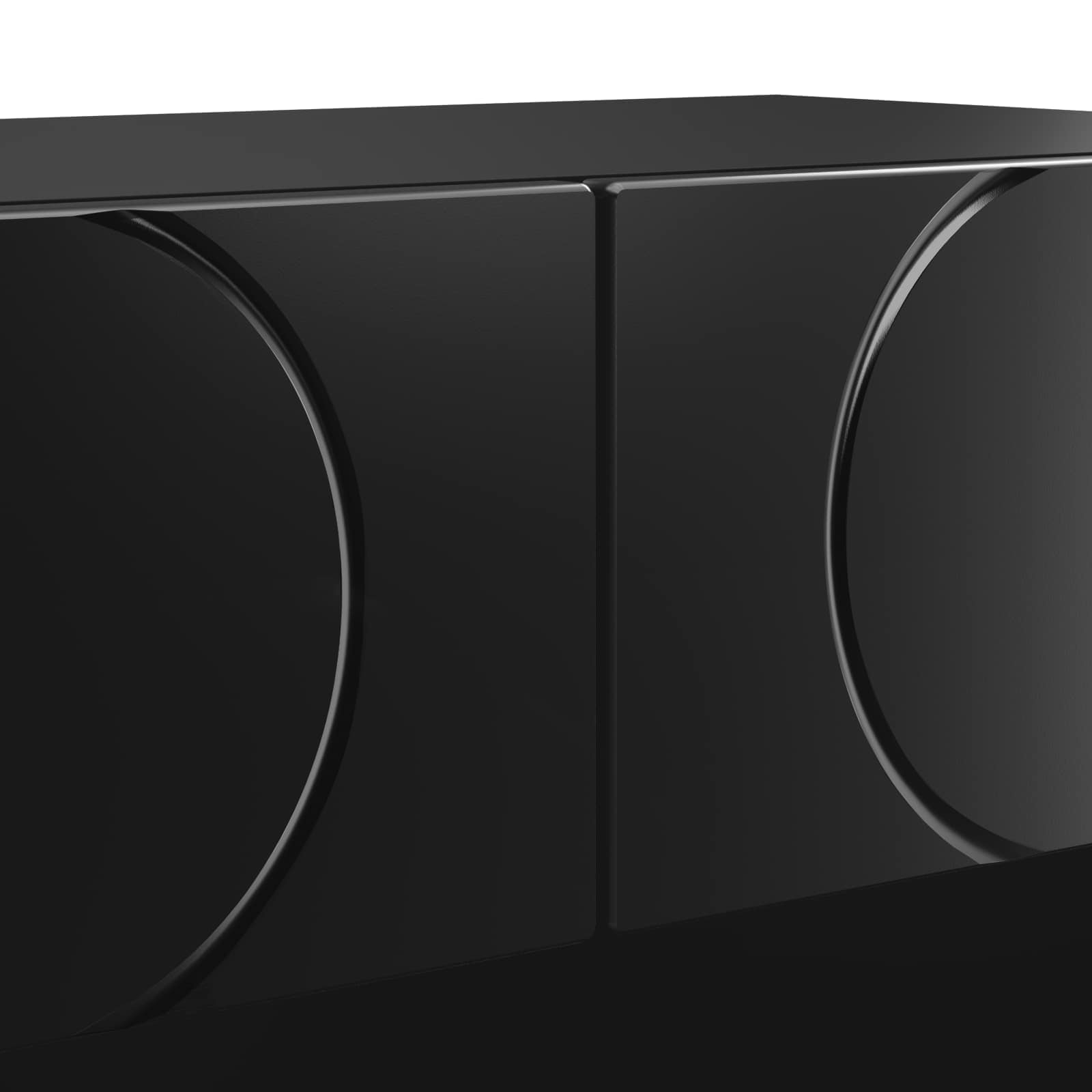 Scarpiera 73 x 38 x 87,5 cm Legno ingegnerizzato Nero