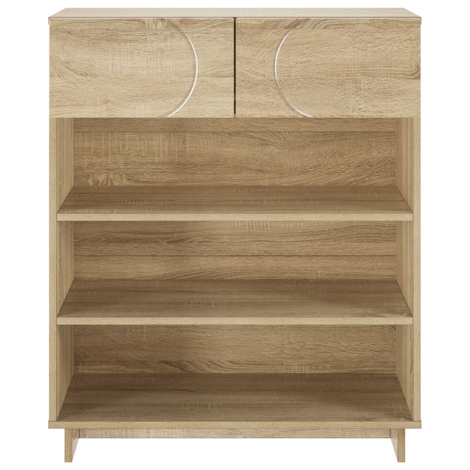 Scarpiera 73 x 38 x 87,5 cm Legno ingegnerizzato Rovere Sonoma