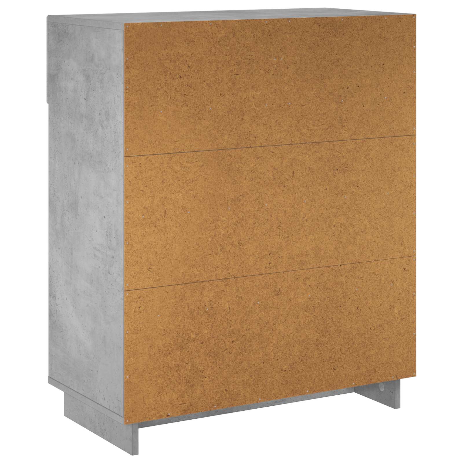 Scarpiera 73 x 38 x 87,5 cm Legno ingegnerizzato Grigio Cemento