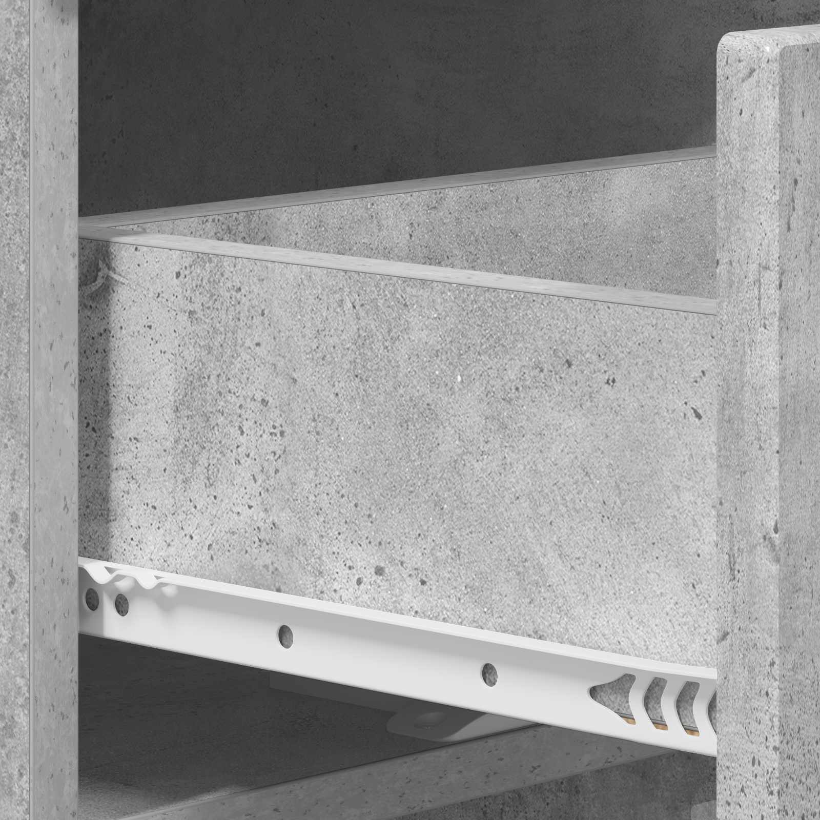 Scarpiera 73 x 38 x 87,5 cm Legno ingegnerizzato Grigio Cemento