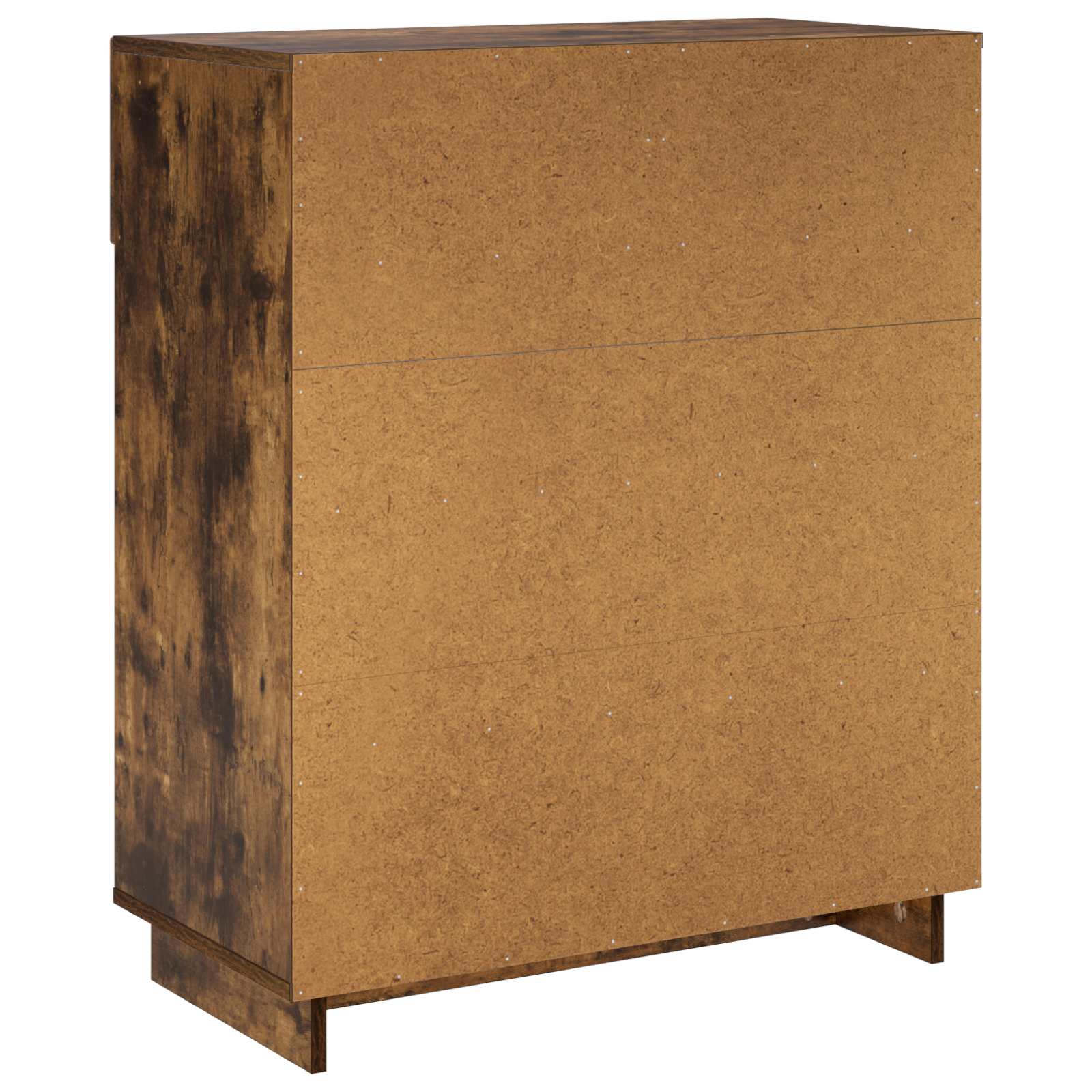 Scarpiera 73 x 38 x 87,5 cm Legno ingegnerizzato Rovere Fumo