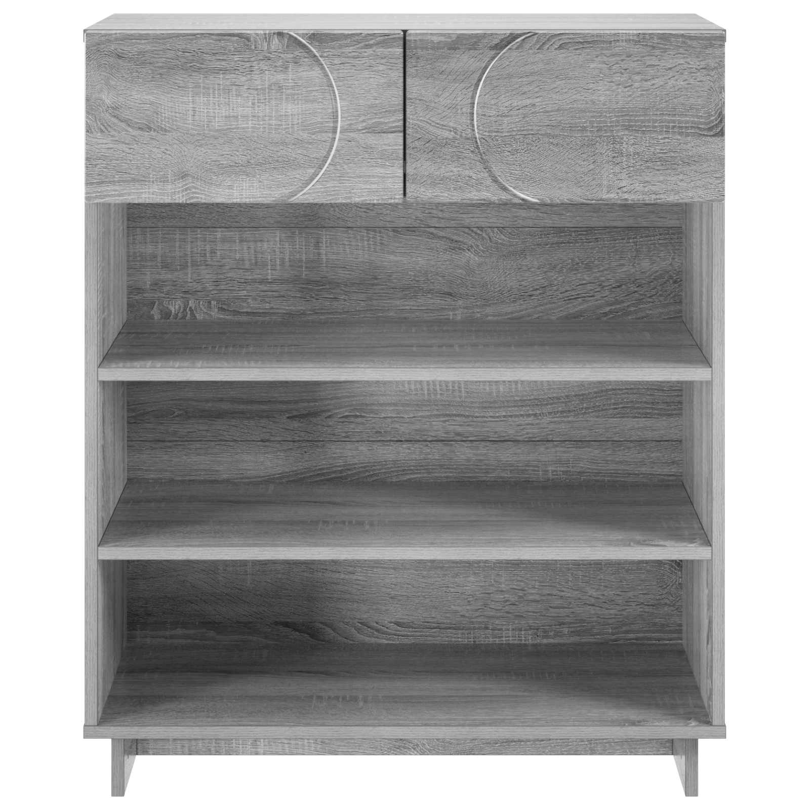 Scarpiera 73 x 38 x 87,5 cm Legno ingegnerizzato Sonoma grigio