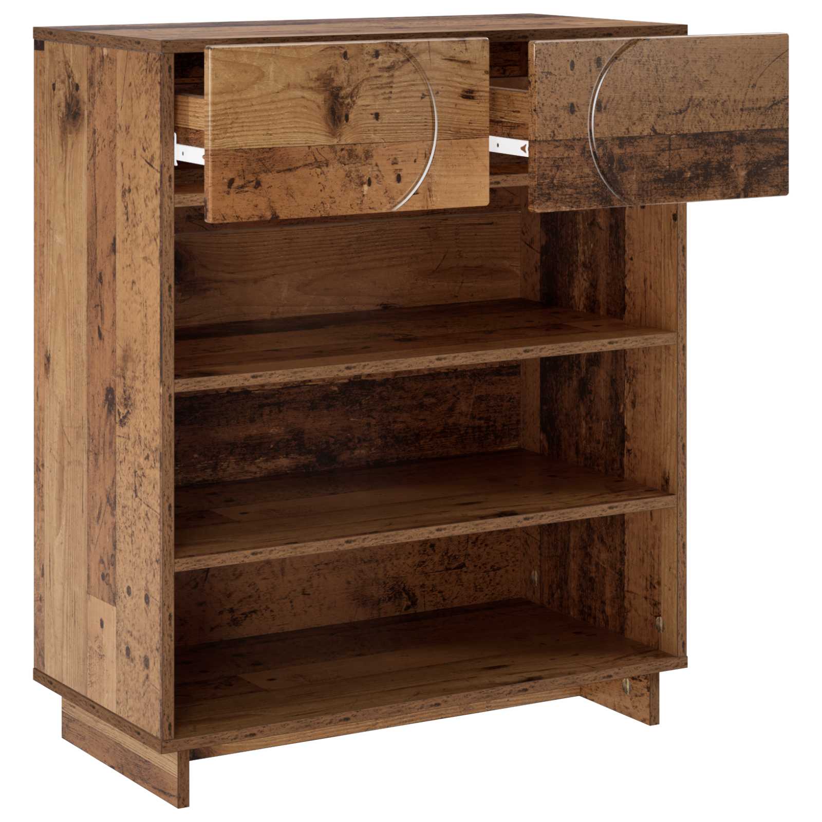 Scarpiera 73 x 38 x 87,5 cm Legno ingegnerizzato Legno antico