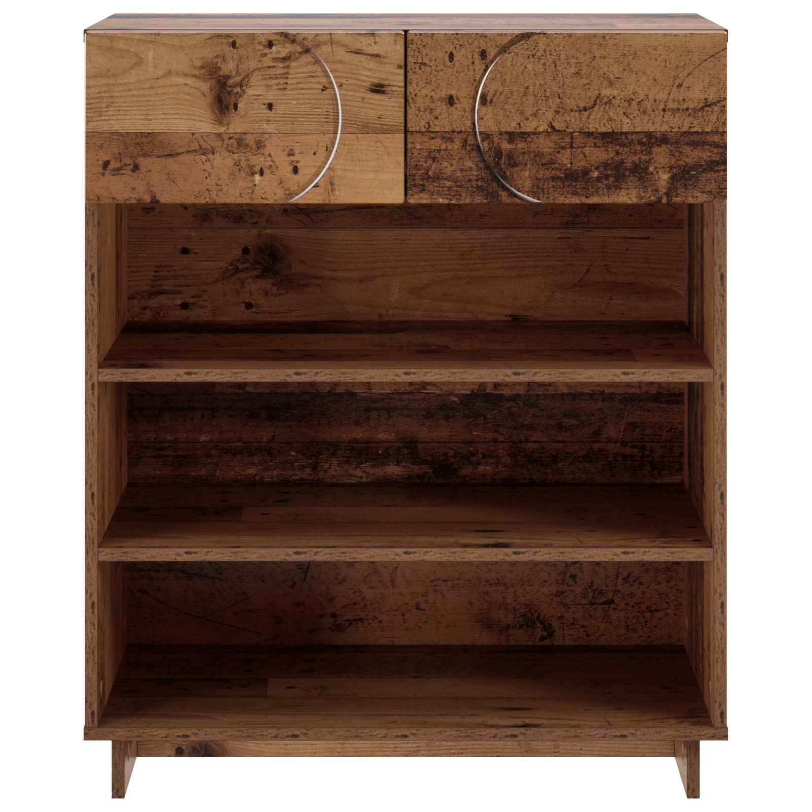 Scarpiera 73 x 38 x 87,5 cm Legno ingegnerizzato Legno antico