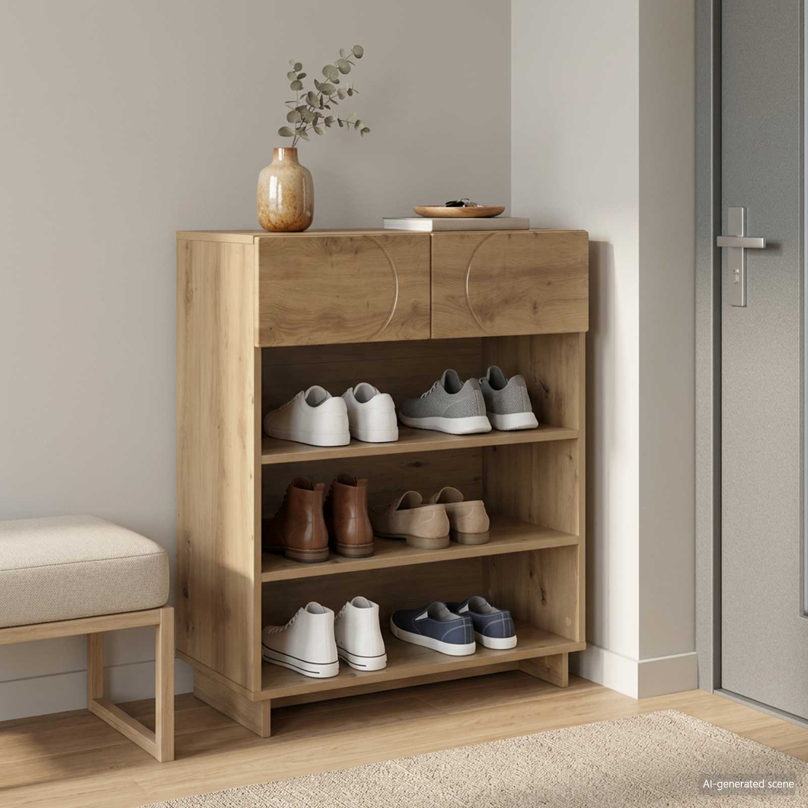 Scarpiera 73 x 38 x 87,5 cm Legno ingegnerizzato