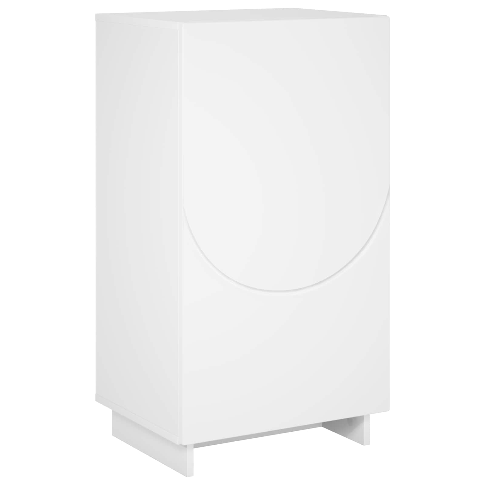 Scarpiera 48 x 38 x 87,5 cm Legno multistrato Bianco