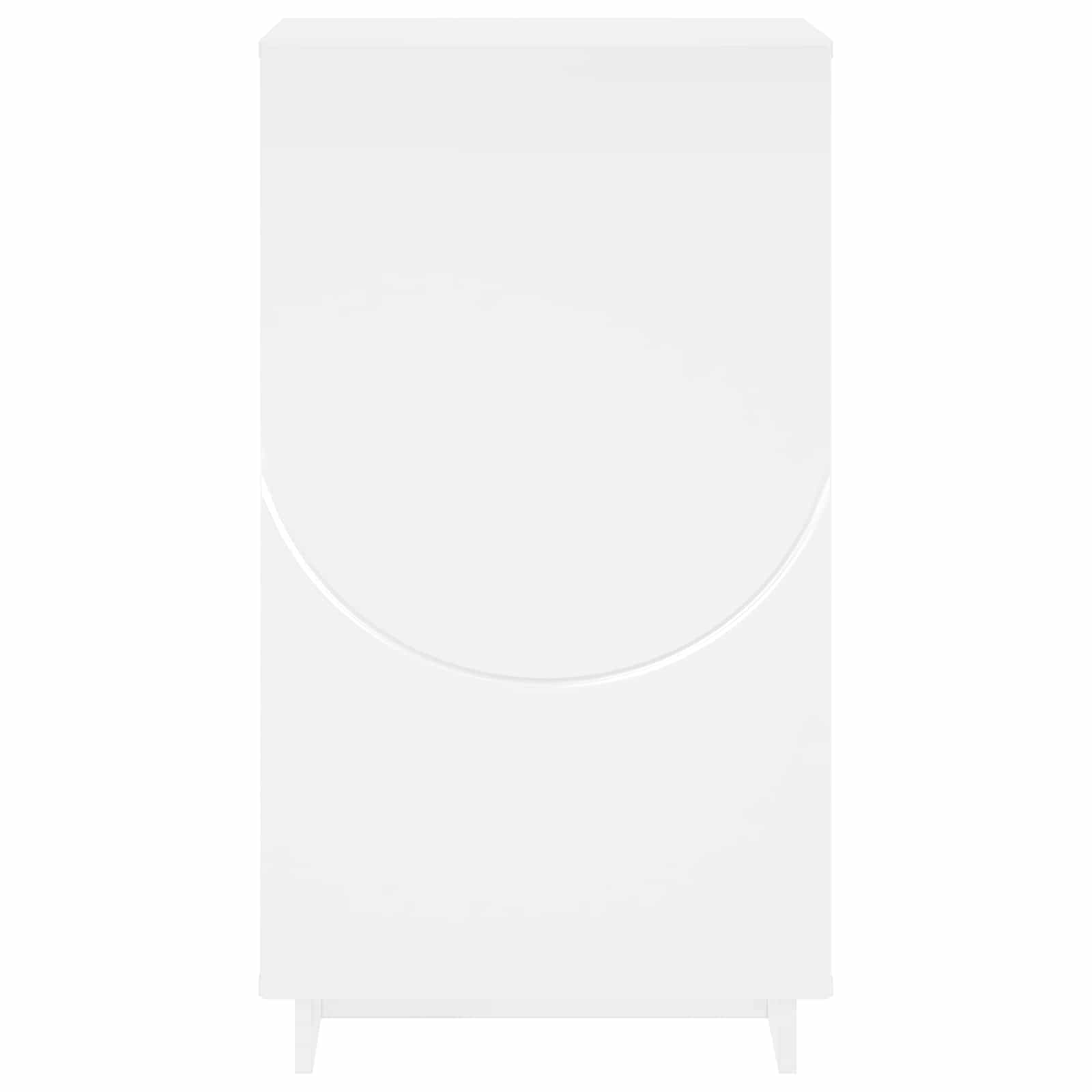 Scarpiera 48 x 38 x 87,5 cm Legno multistrato Bianco