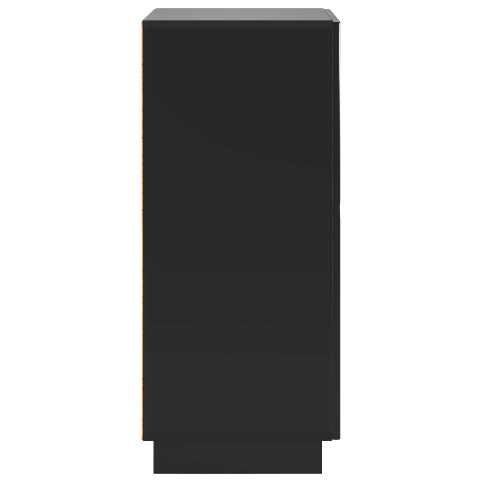 Scarpiera 48 x 38 x 87,5 cm Legno multistrato Nero