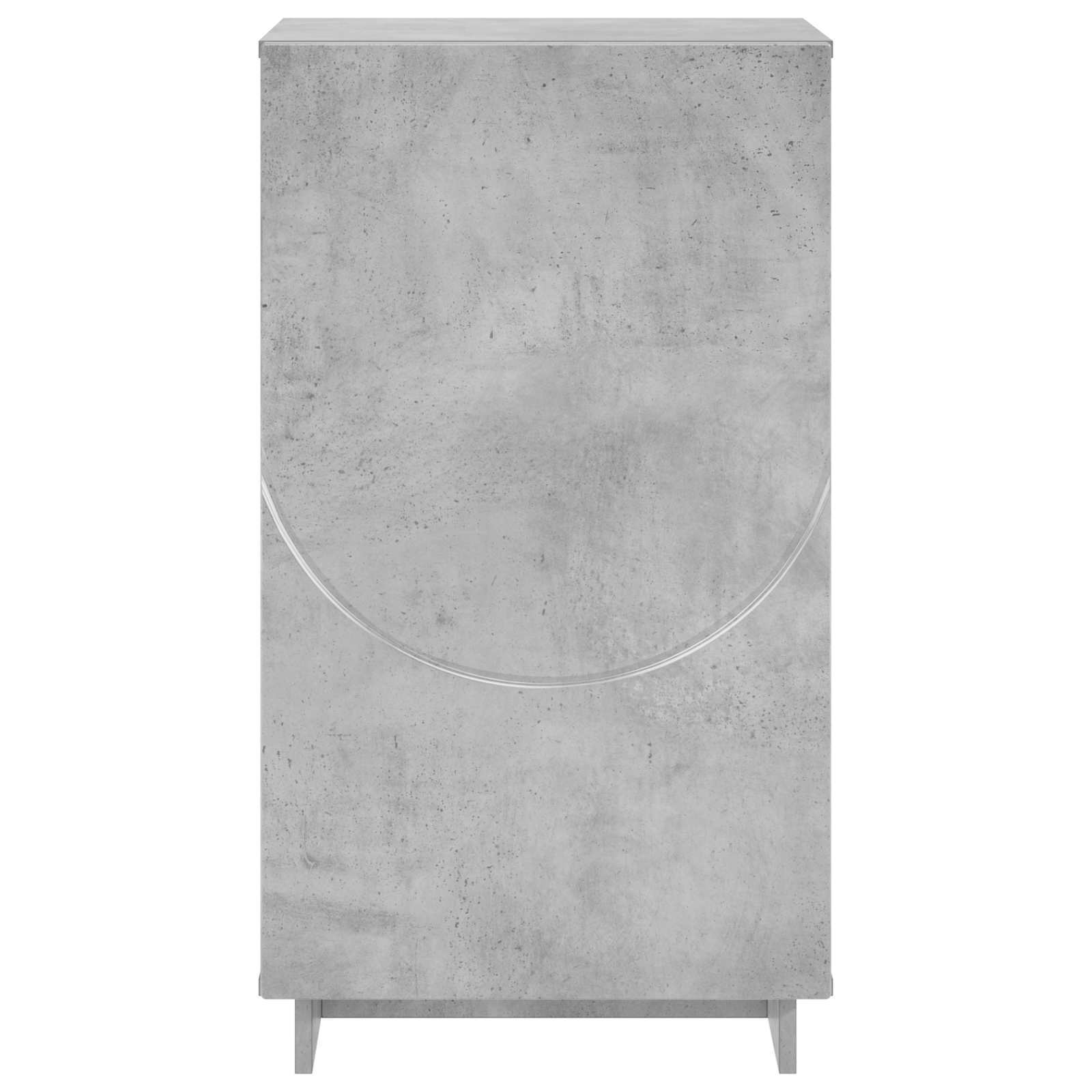 Scarpiera 48 x 38 x 87,5 cm Legno multistrato Grigio Cemento