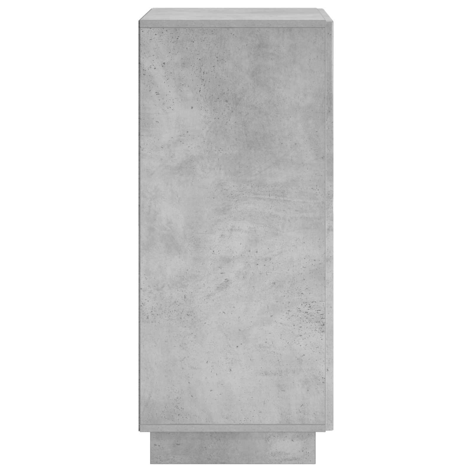 Scarpiera 48 x 38 x 87,5 cm Legno multistrato Grigio Cemento