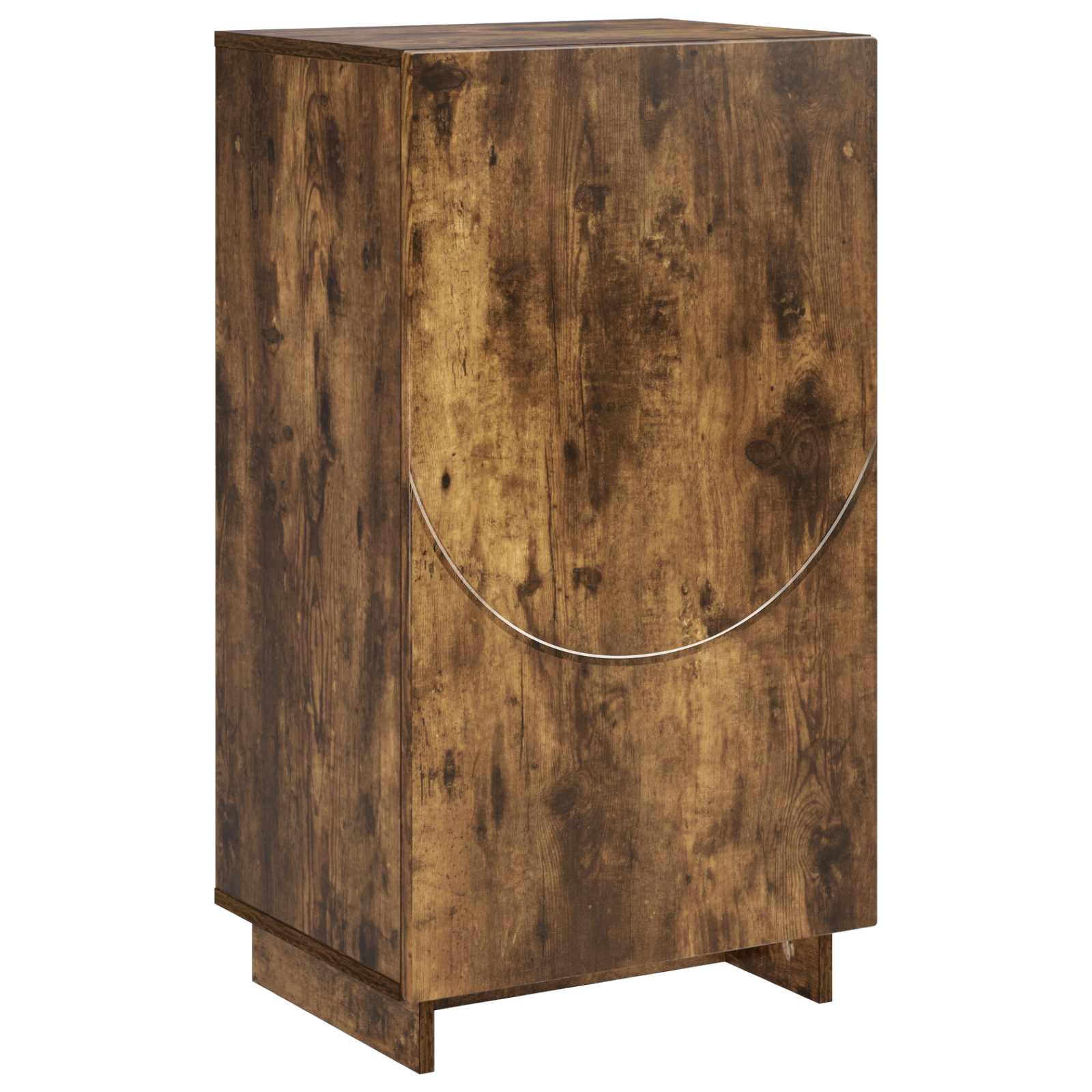 Scarpiera 48 x 38 x 87,5 cm Legno multistrato Rovere Fumo