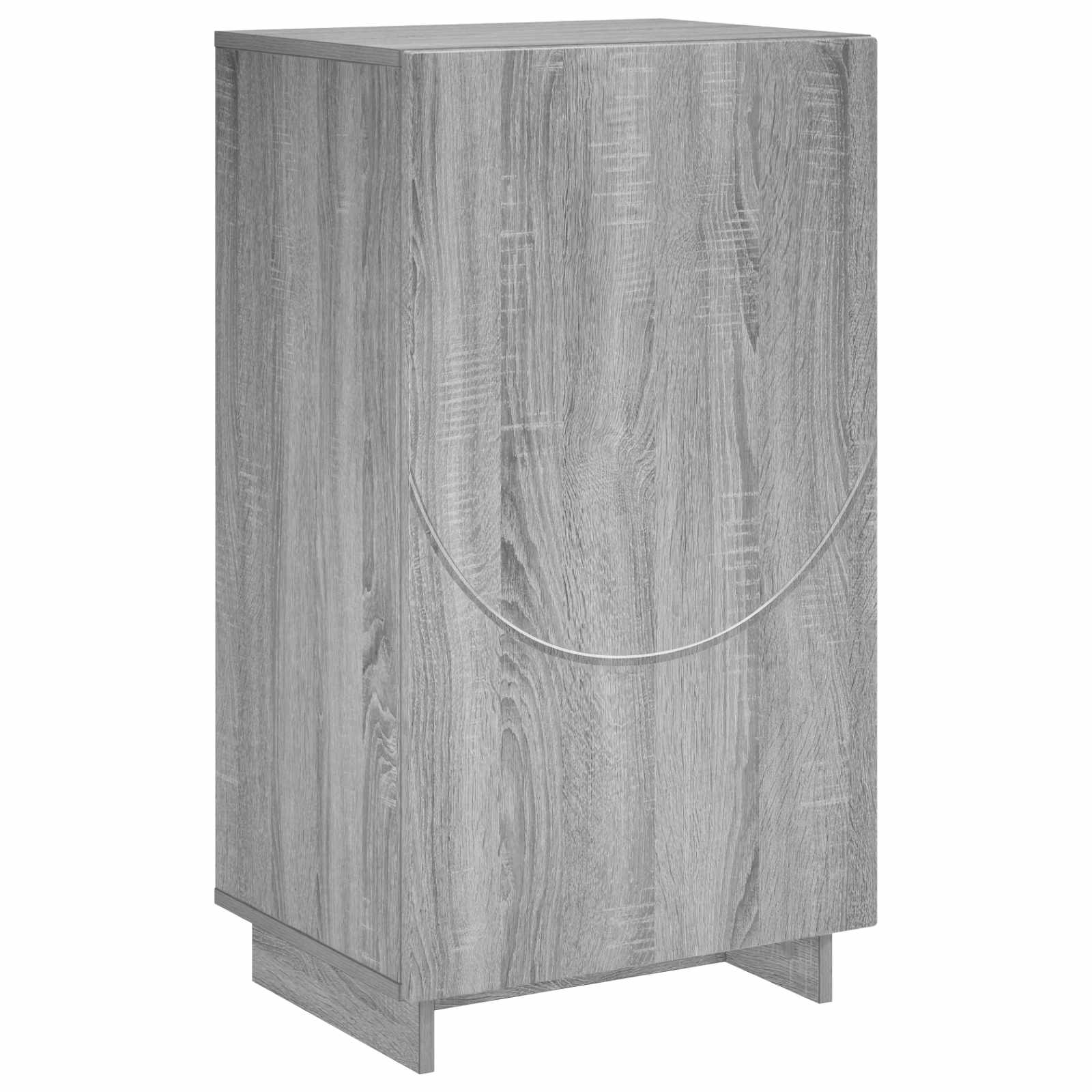 Scarpiera 48 x 38 x 87,5 cm Legno multistrato Sonoma grigio