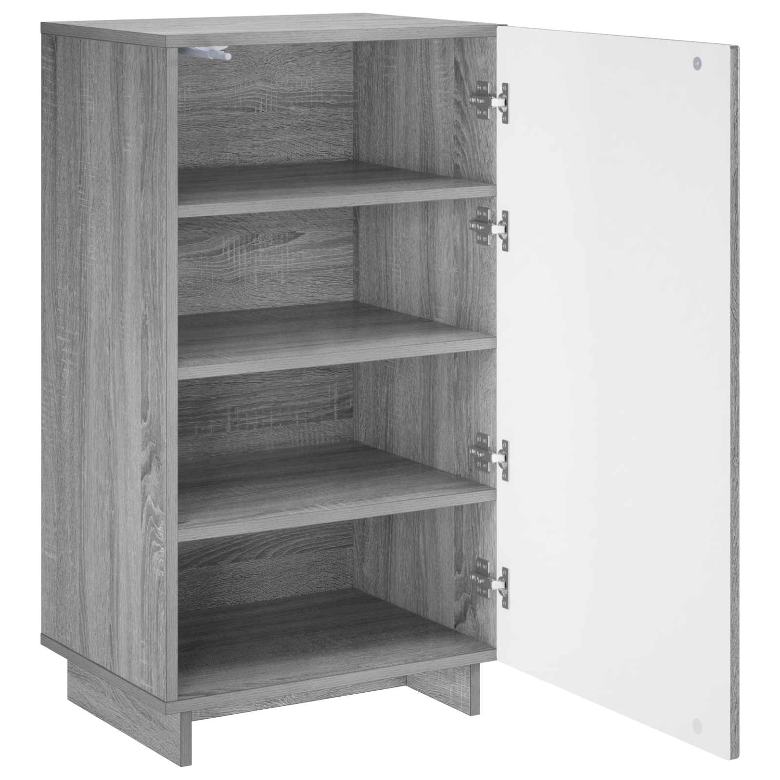 Scarpiera 48 x 38 x 87,5 cm Legno multistrato Sonoma grigio