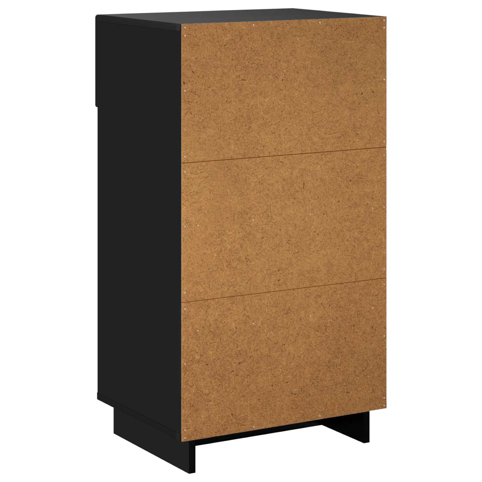 Scarpiera 48 x 38 x 87,5 cm Legno ingegnerizzato Nero