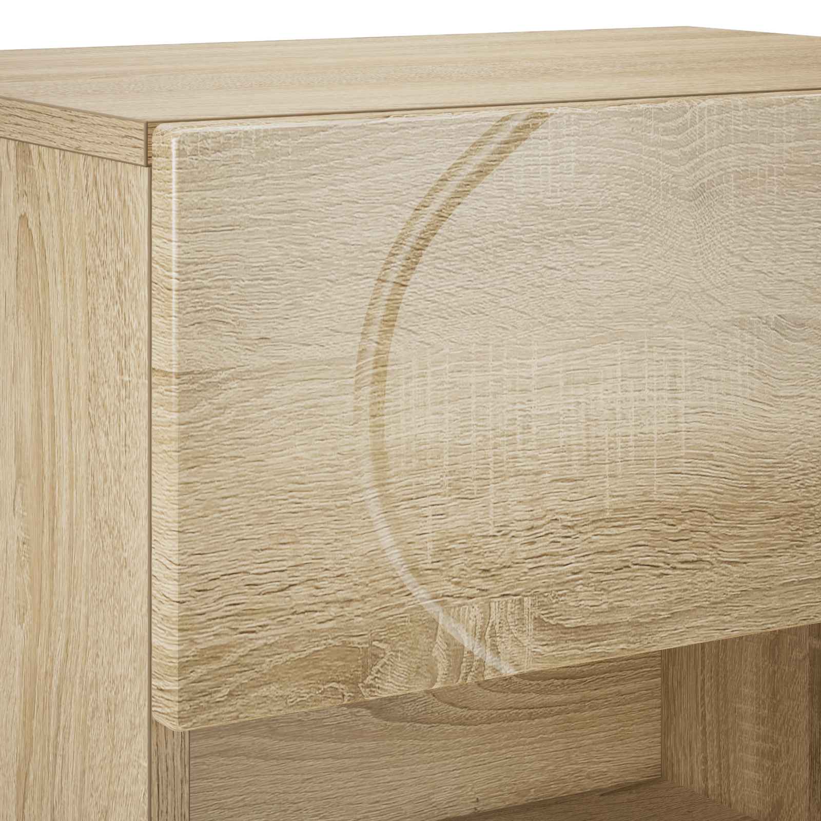 Scarpiera 48 x 38 x 87,5 cm Legno ingegnerizzato Rovere Sonoma