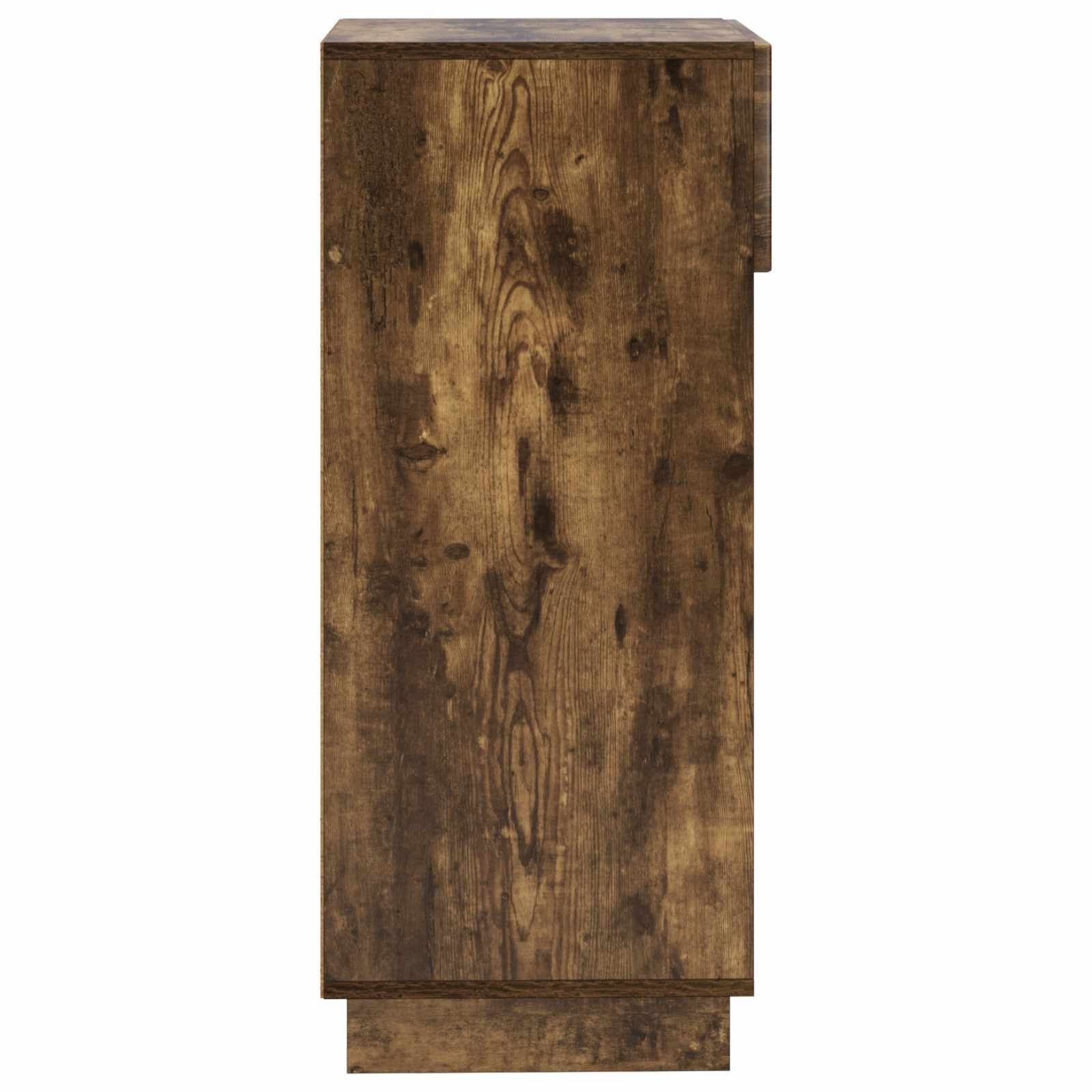 Scarpiera 48 x 38 x 87,5 cm Legno ingegnerizzato Rovere Fumo