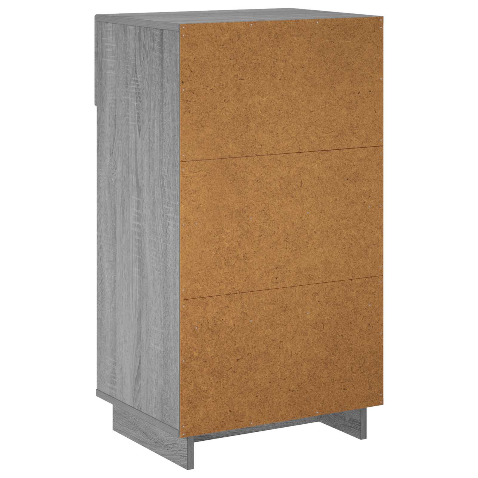 Scarpiera 48 x 38 x 87,5 cm Legno ingegnerizzato Sonoma grigio