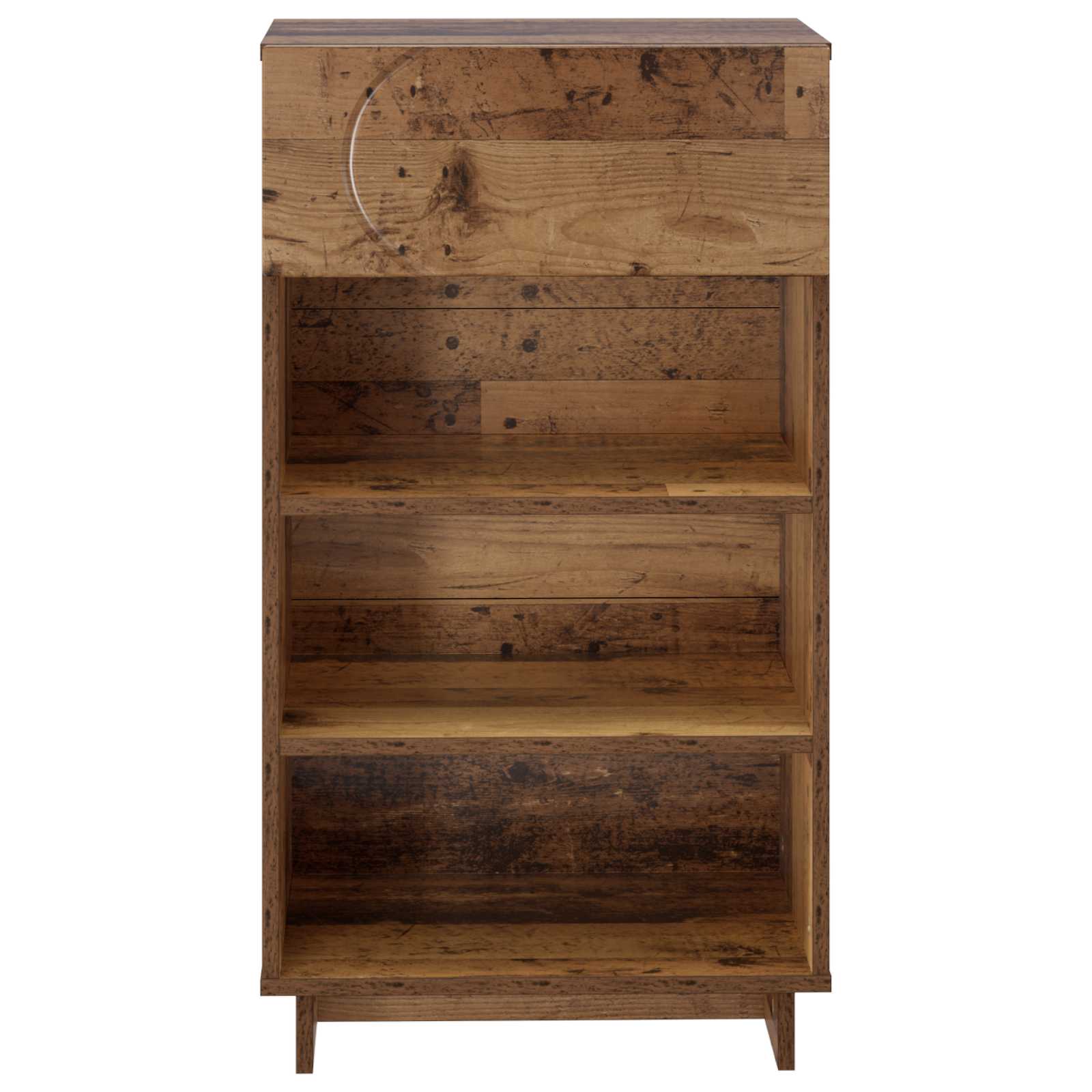 Scarpiera 48 x 38 x 87,5 cm Legno ingegnerizzato Legno antico