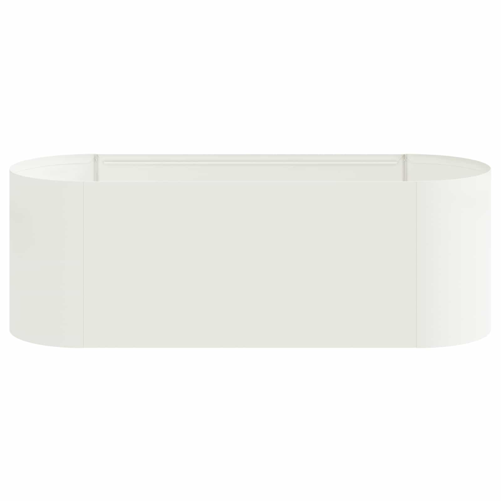 Letto rialzato da giardino Bianco 120 x 40 x 40 cm