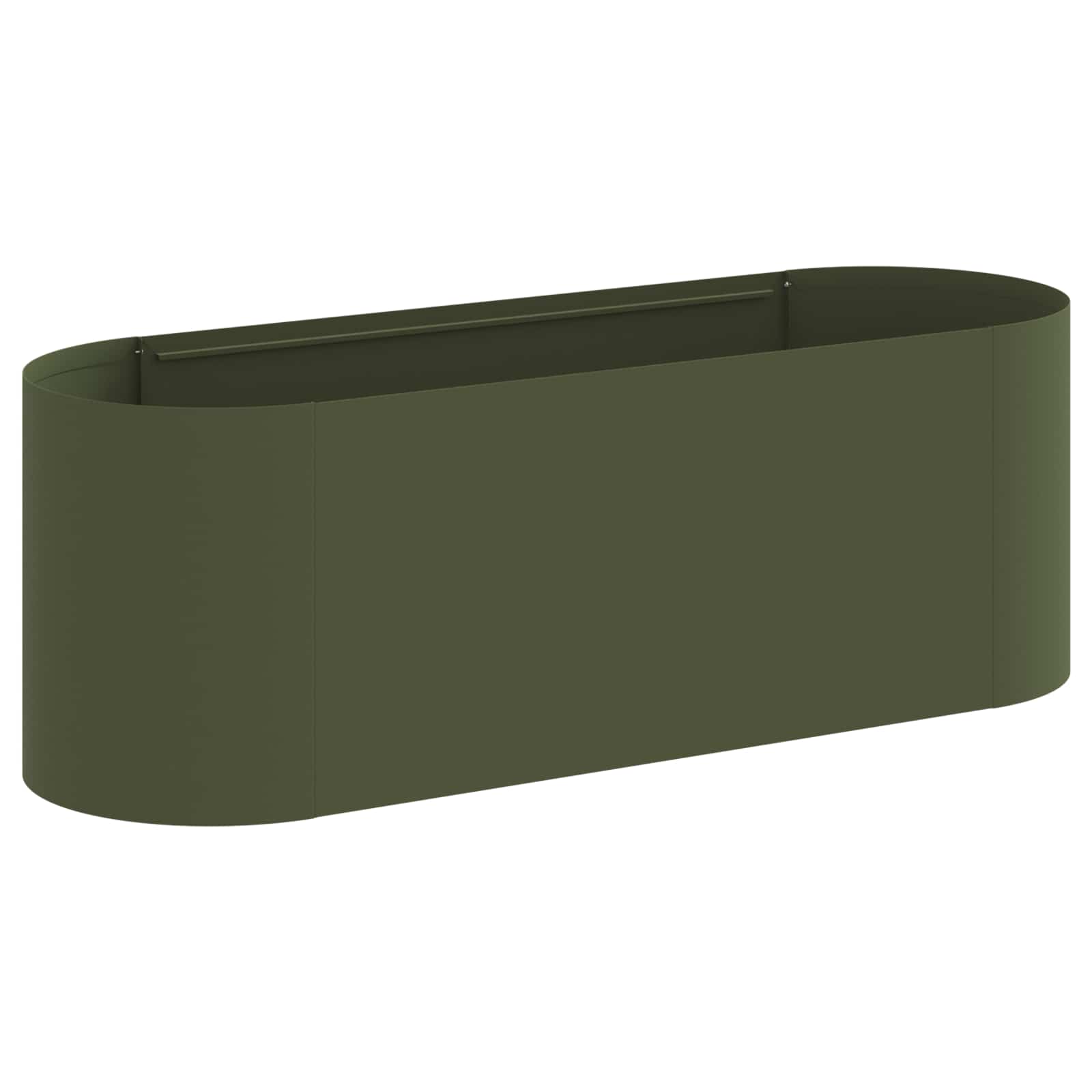 Letto rialzato da giardino Verde Oliva 120 x 40 x 40 cm