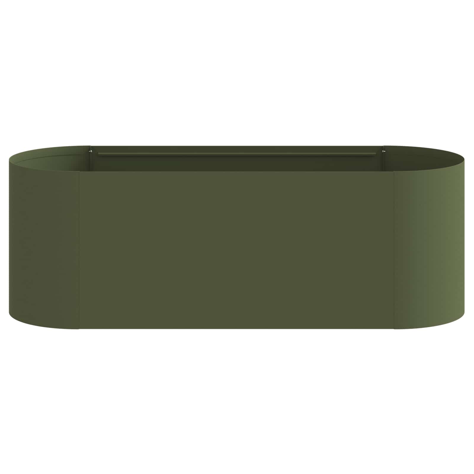 Letto rialzato da giardino Verde Oliva 120 x 40 x 40 cm