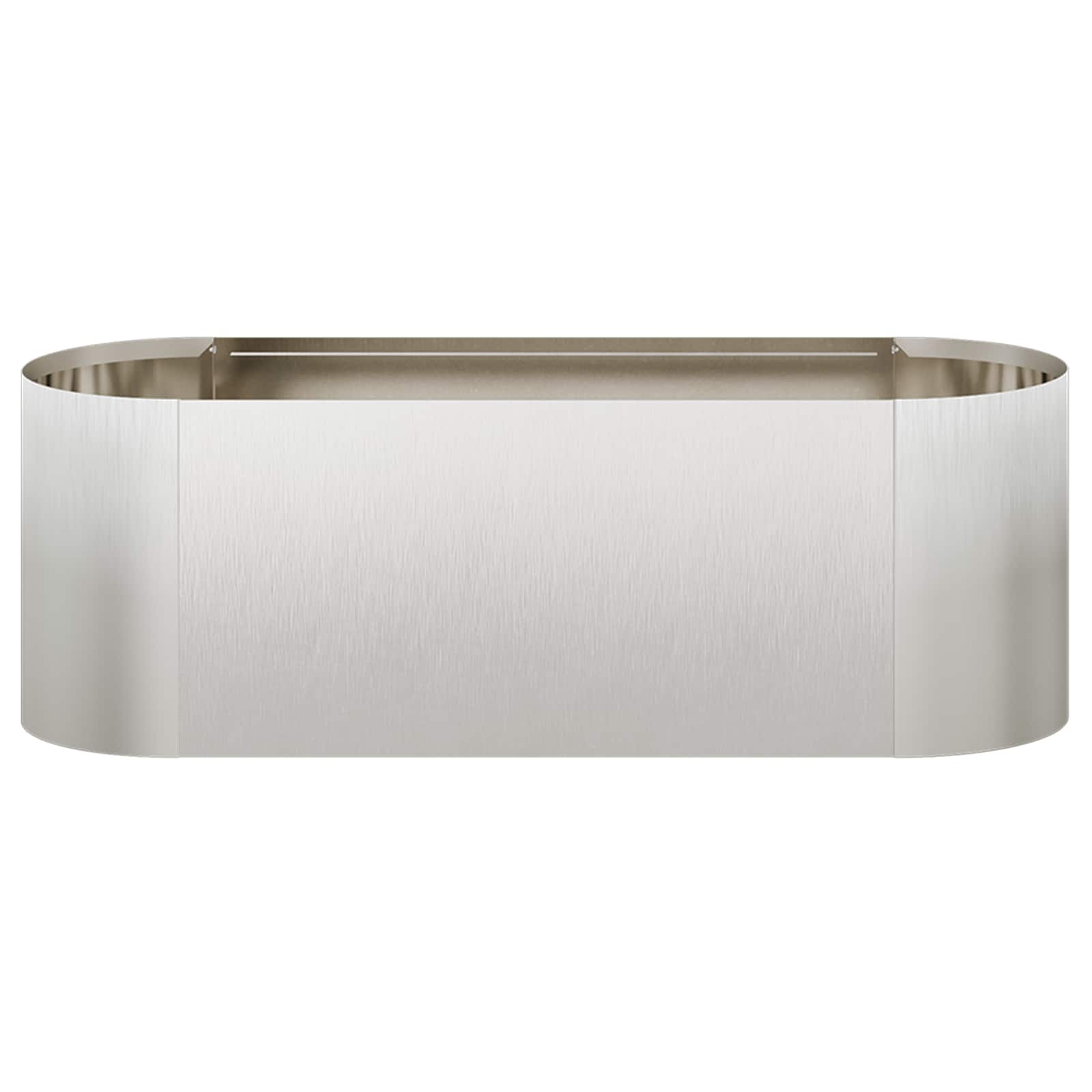 Letto rialzato da giardino Acciaio Inox 120 x 40 x 40 cm