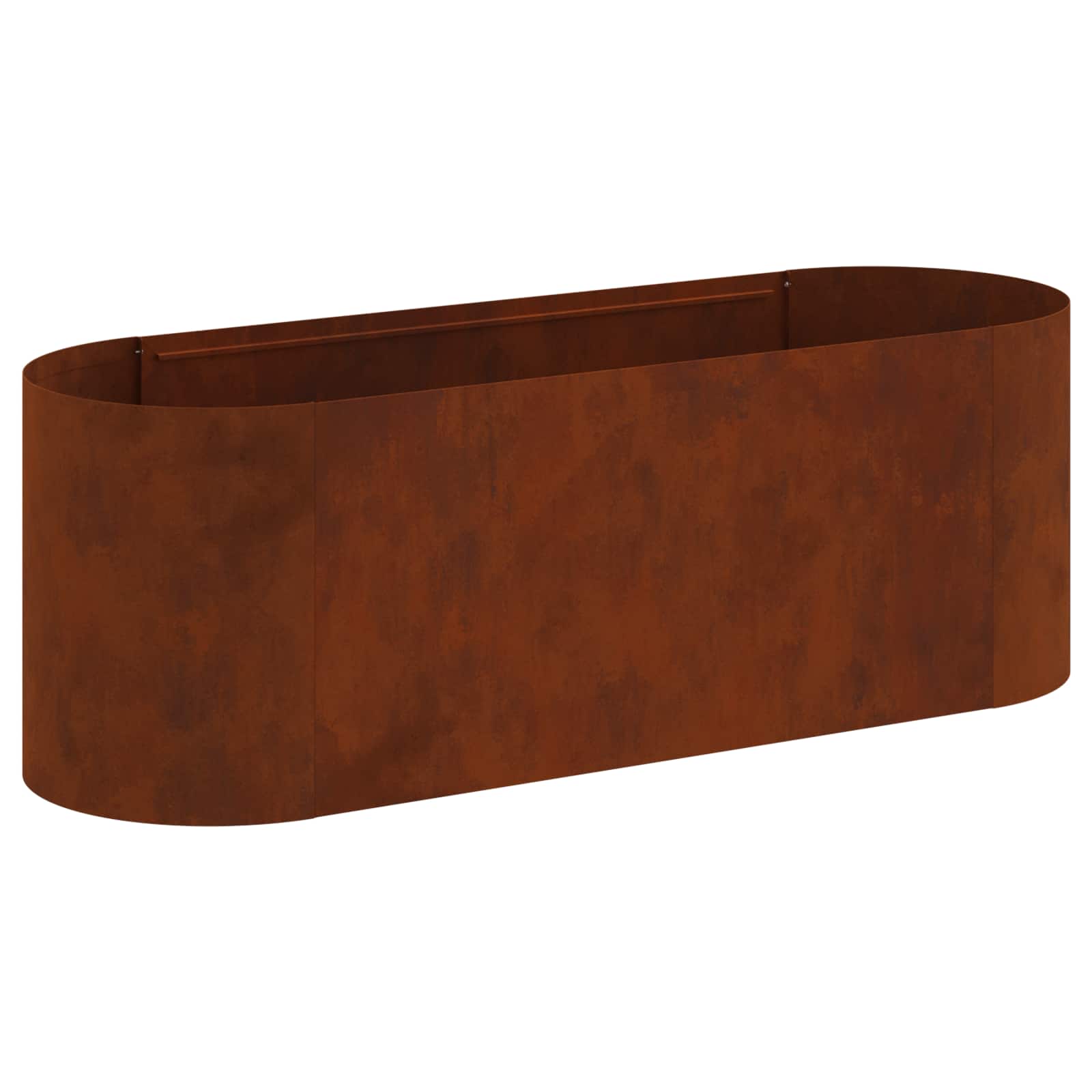 Letto rialzato da giardino Acciaio Corten 120 x 40 x 40 cm