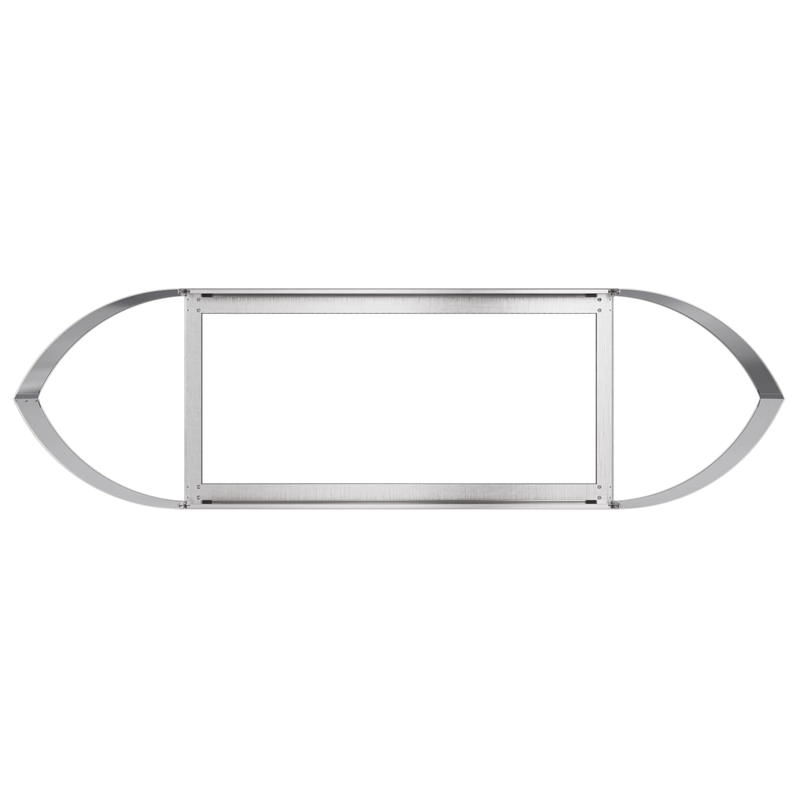 Letto rialzato da giardino Acciaio Inox 140 x 40 x 40 cm