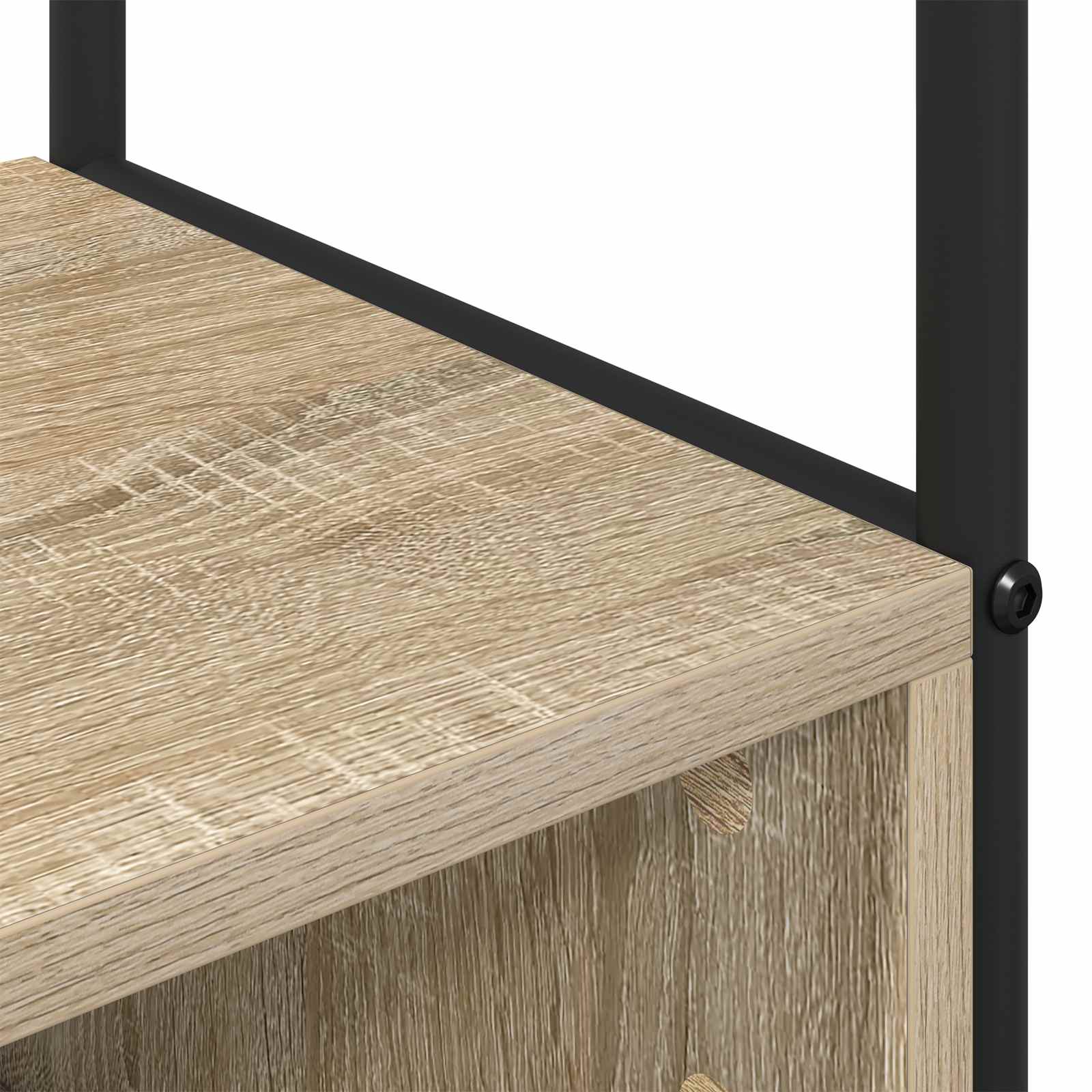 Appendiabiti con panca per scarpe Rovere Sonoma