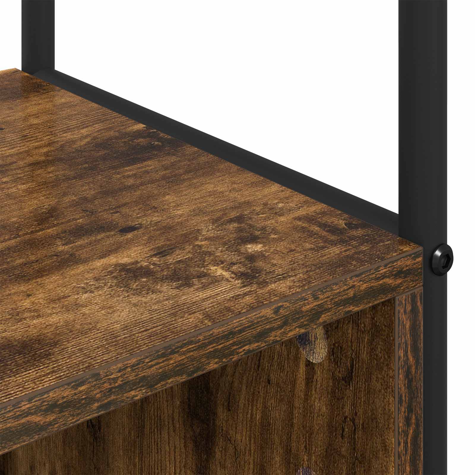 Appendiabiti con panca per scarpe Rovere Fumo