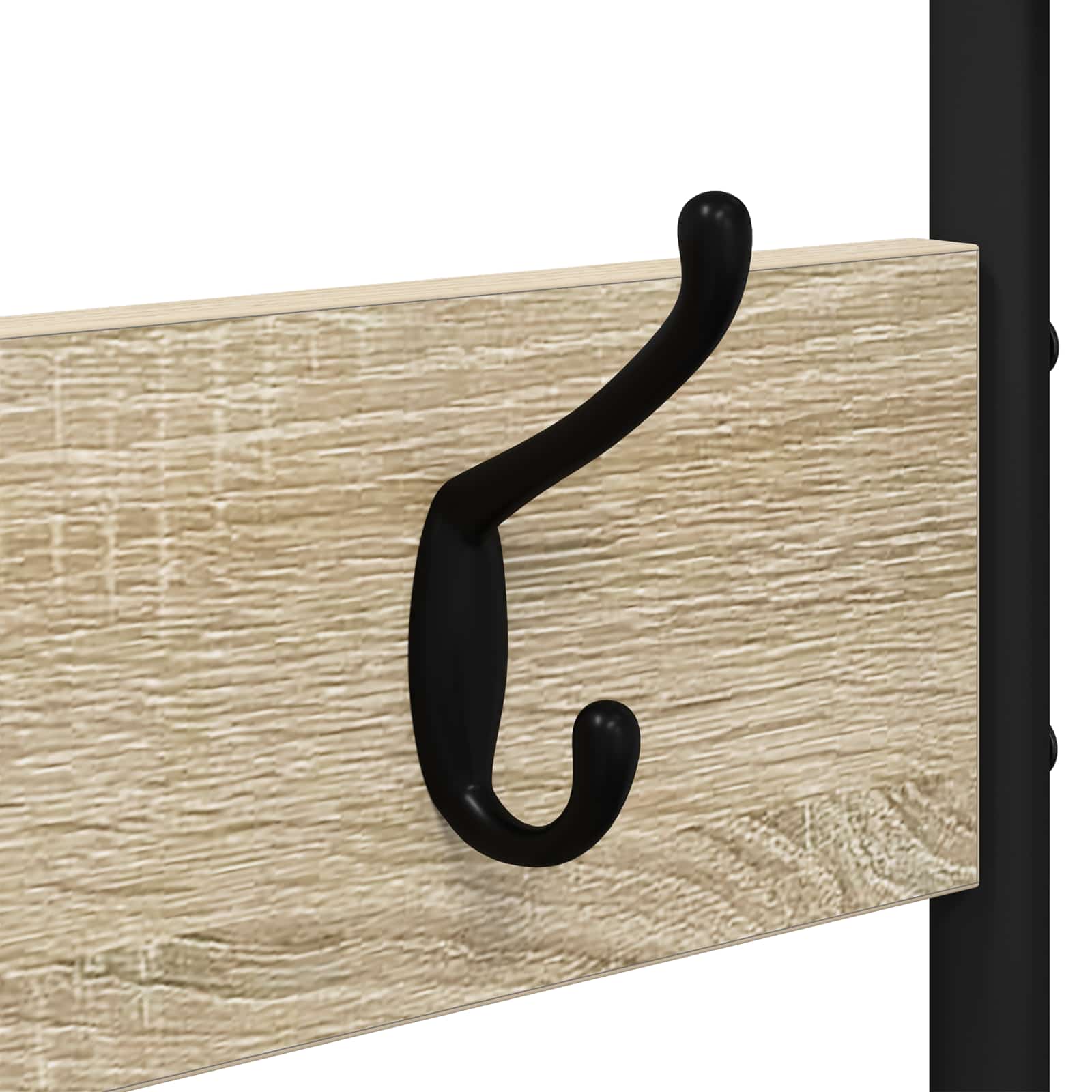 Appendiabiti con panca per scarpe Rovere Sonoma