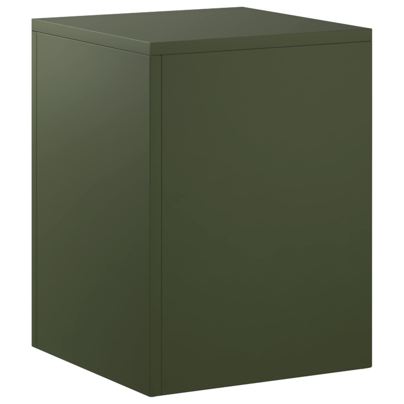 Supporto per piante Verde Oliva 30 x 30 x 40 cm Acciaio Corten