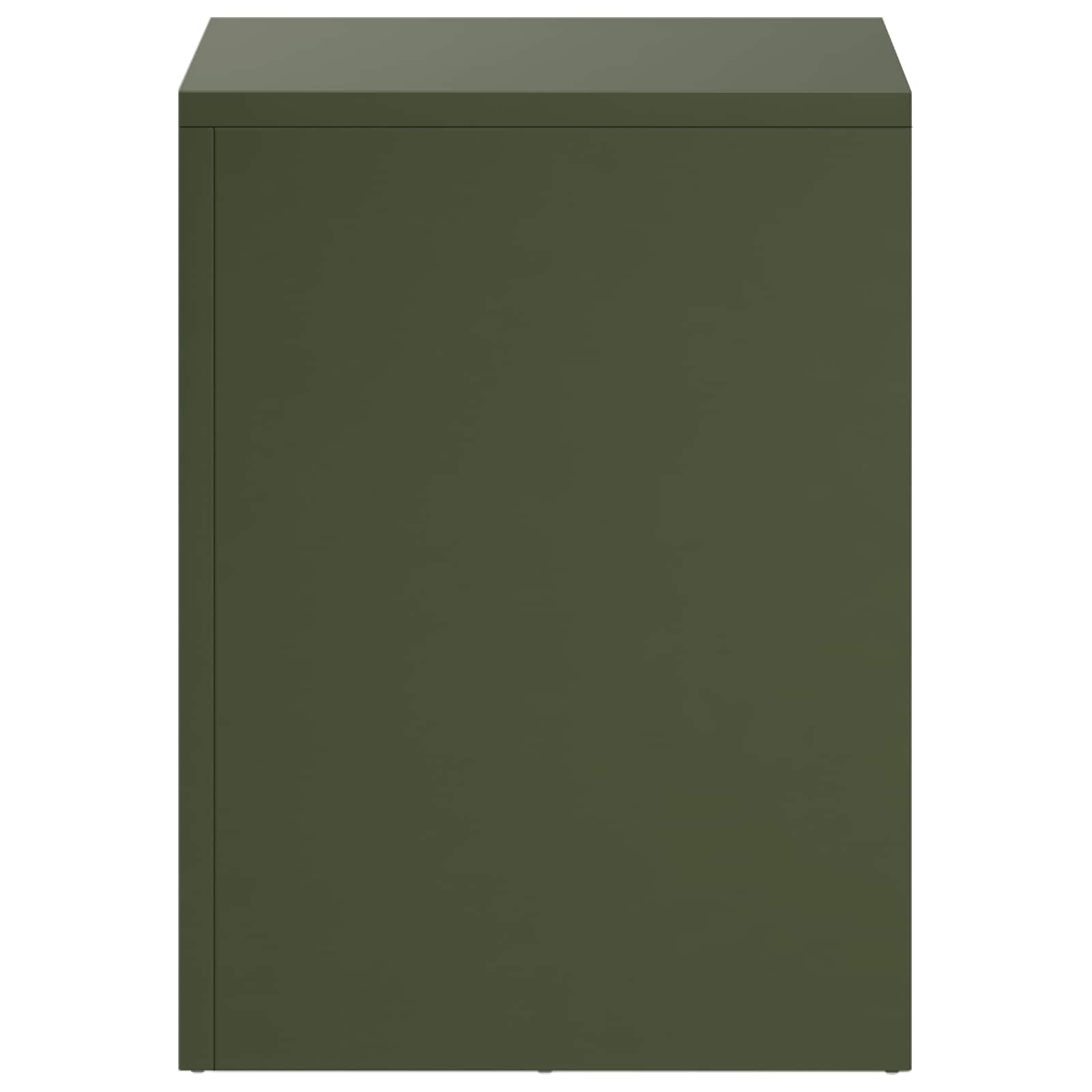 Supporto per piante Verde Oliva 30 x 30 x 40 cm Acciaio Corten