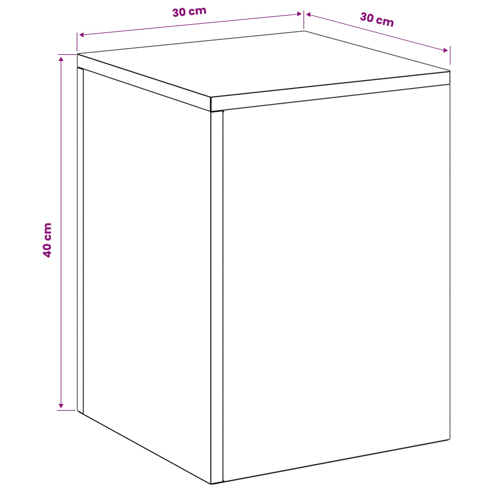 Supporto per piante 2 pcs Argento 30 x 30 x 40 cm Acciaio Inox