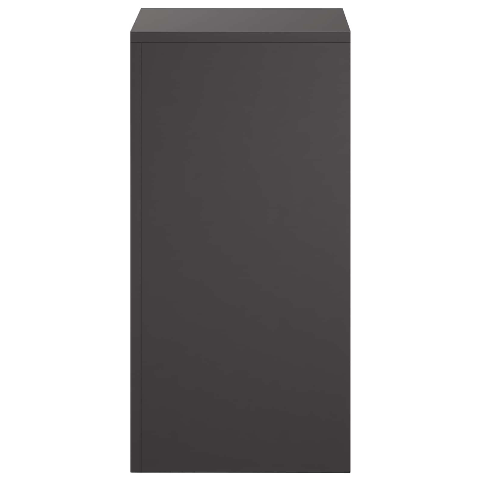 Supporto per piante Nero 30 x 30 x 60 cm Acciaio