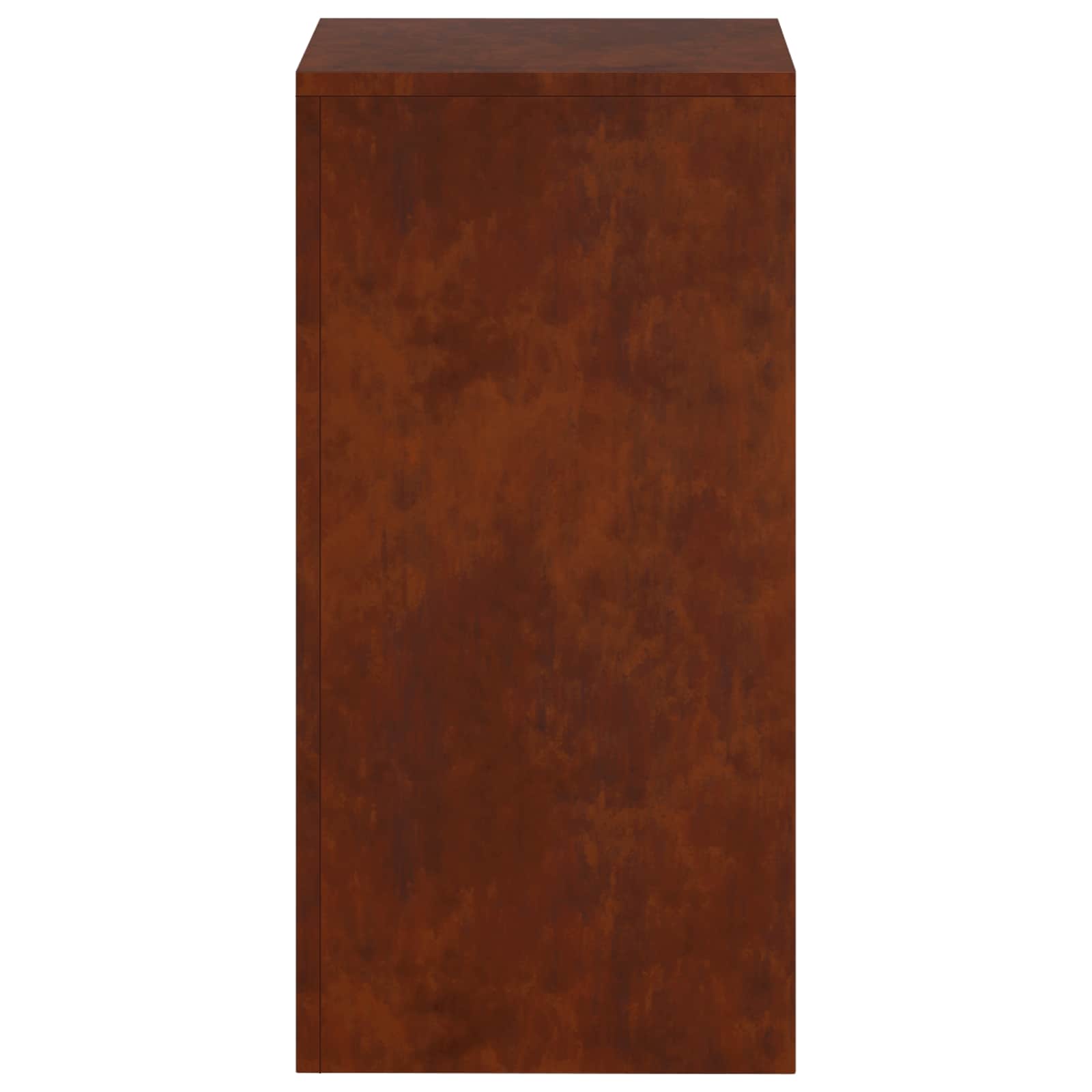 Supporto per piante Ruggine 30 x 30 x 60 cm Acciaio Corten