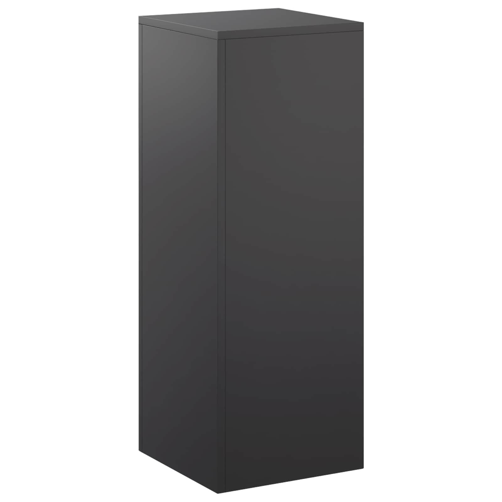 Supporto per piante Nero 30 x 30 x 80 cm Acciaio